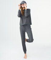 Solid Waffle-Knit Joggers