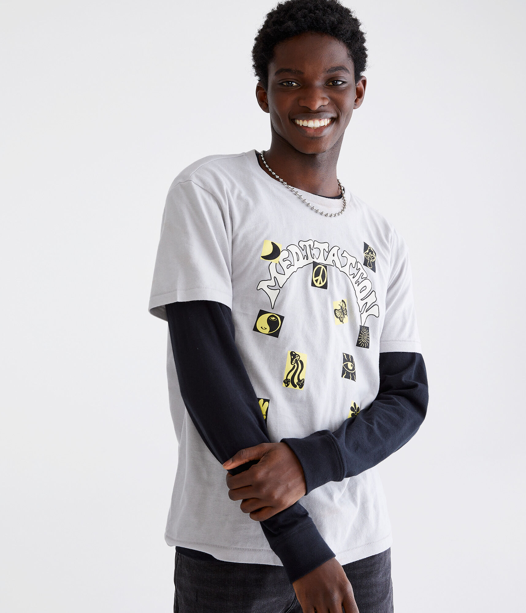 Mediation Icons Graphic Tee