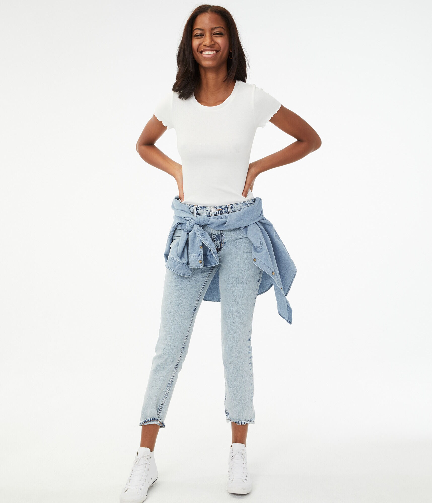 Real Denim Mom Jean***