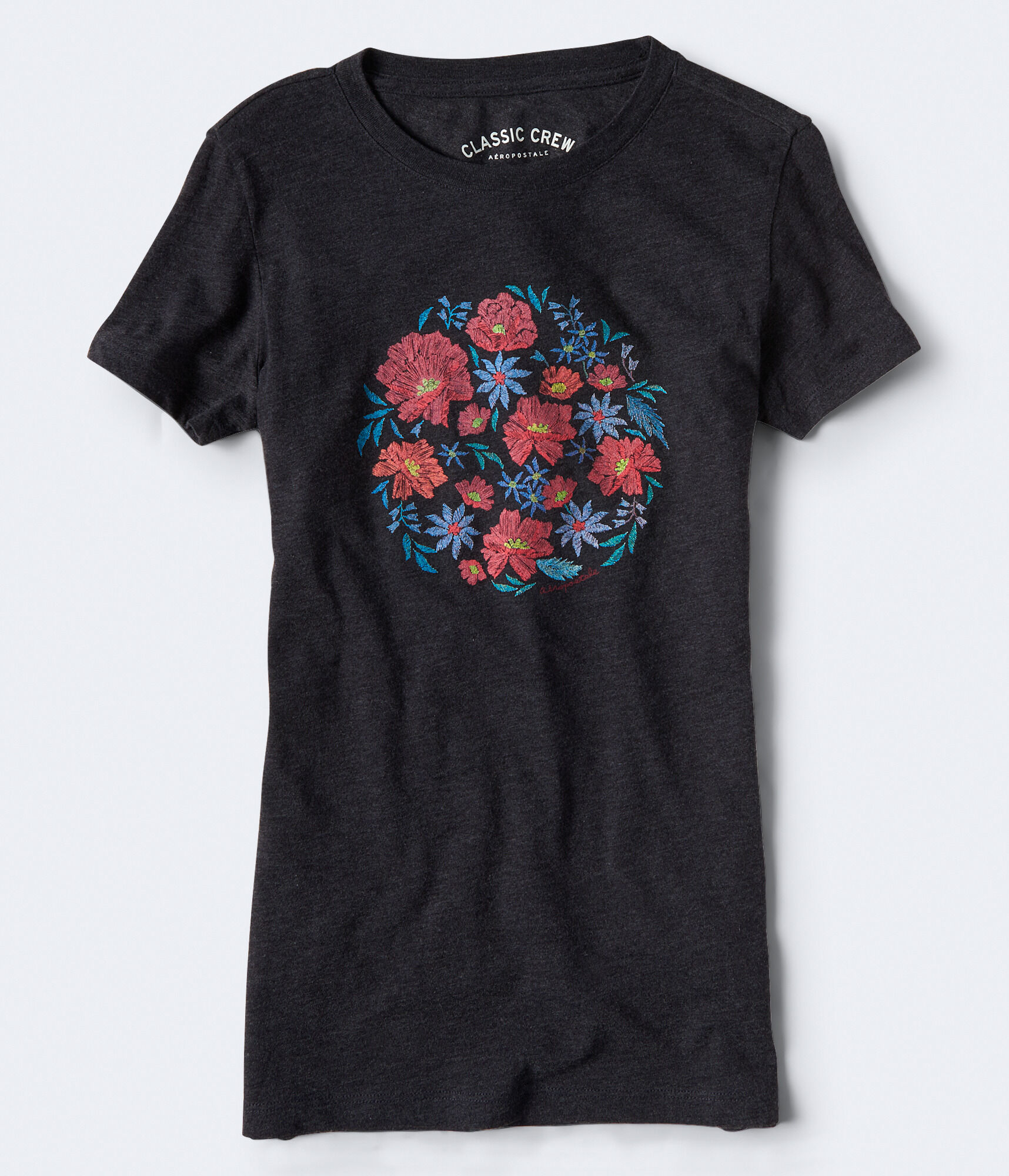 Floral Circle Graphic Tee