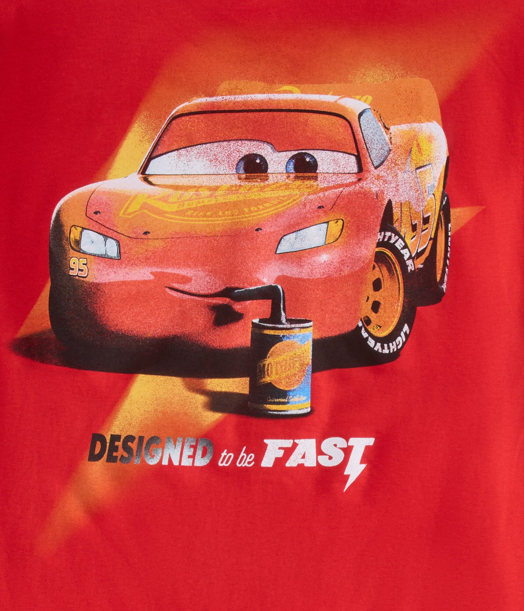 Disney Pixar Cars Lightning McQueen Relaxed Graphic Tee
