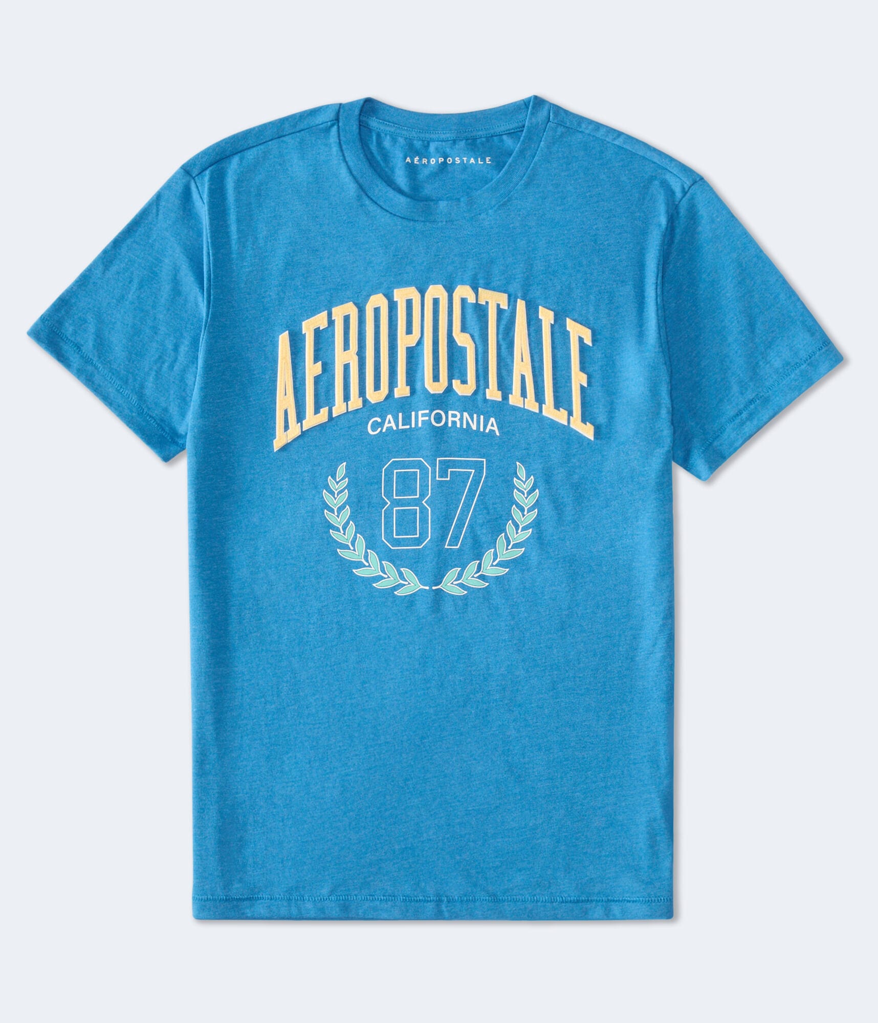 Aeropostale Arch 87 Appliqué Graphic Tee