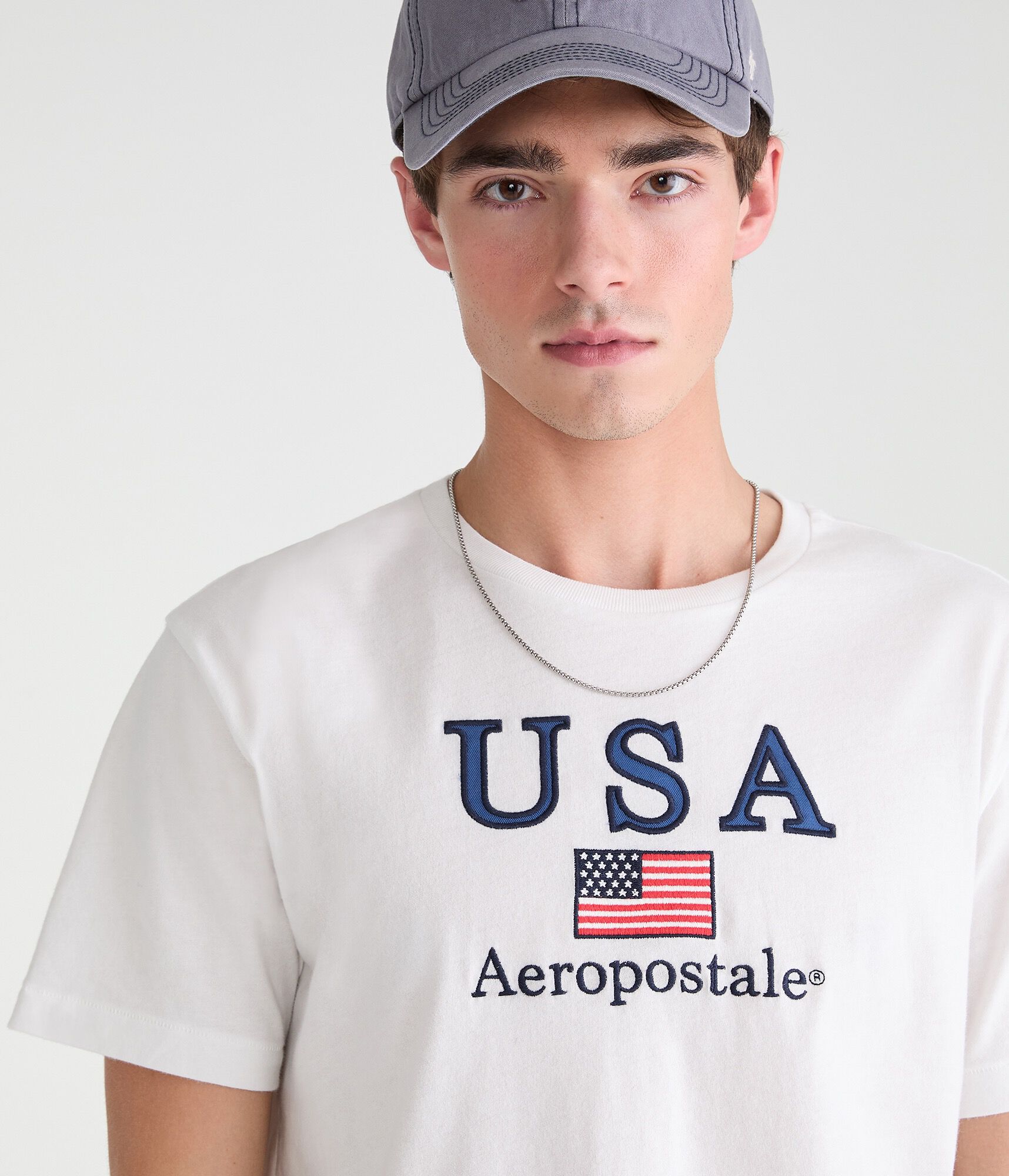 Aeropostale USA Appliqu&eacute; Graphic Tee