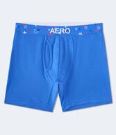 Stars Waistband 6" Boxer Brief