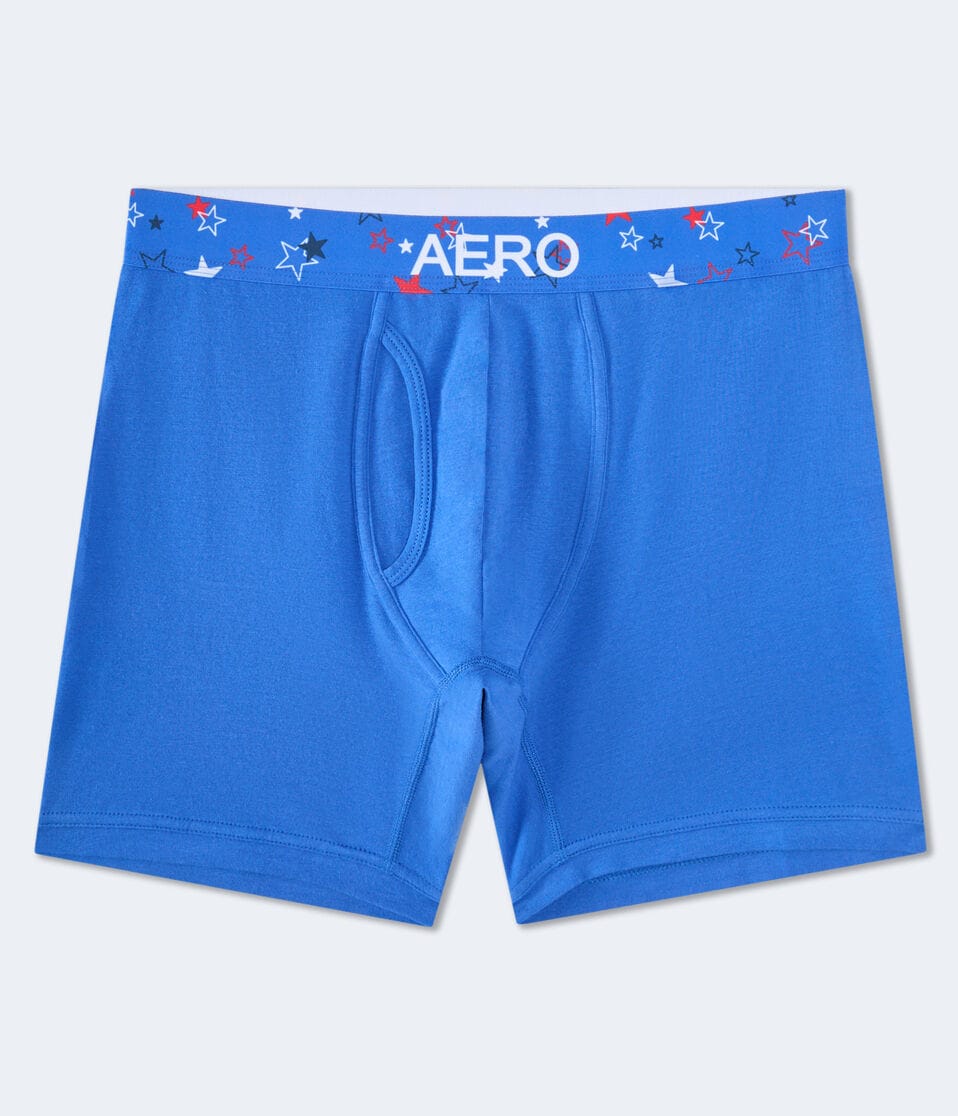 Stars Waistband 6" Boxer Brief