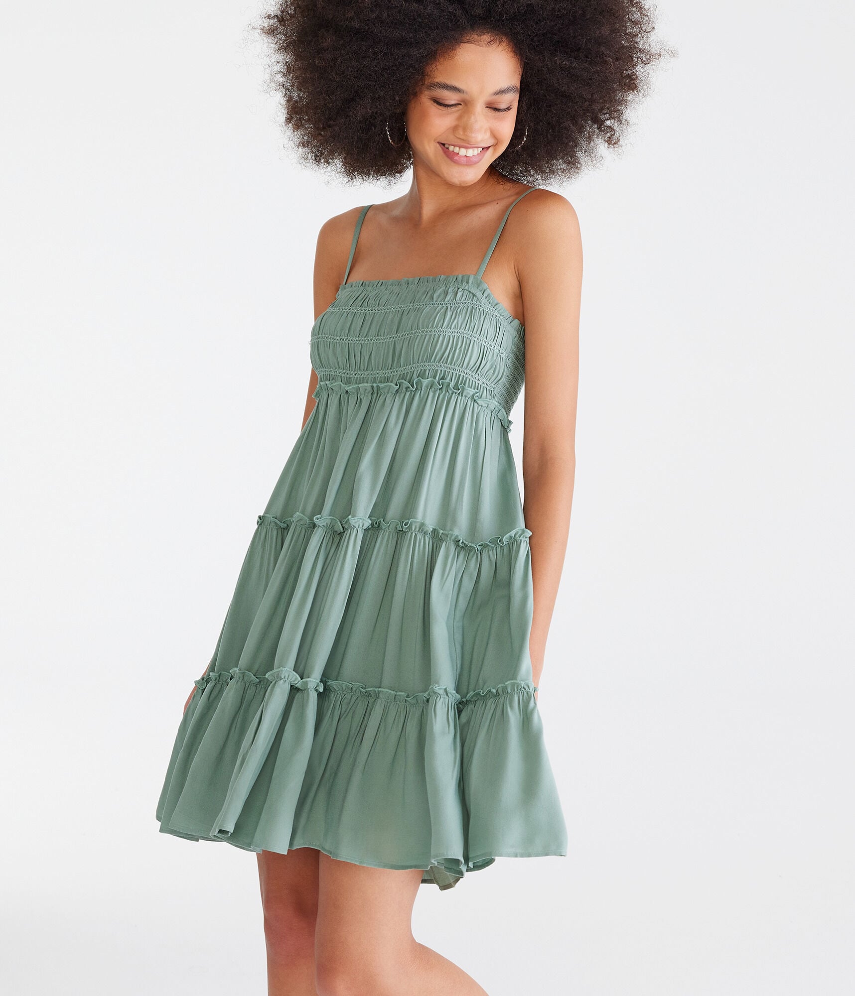 REST&RECREATION RR SQUARE NECK MINI DRESS【送料/関税込】 Rest & Recreation】RR SQUARE NECK MINI DRESS ☆韓国人気☆