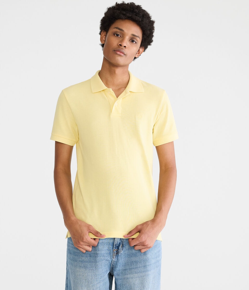 Tonal A87 Logo Piqué Polo