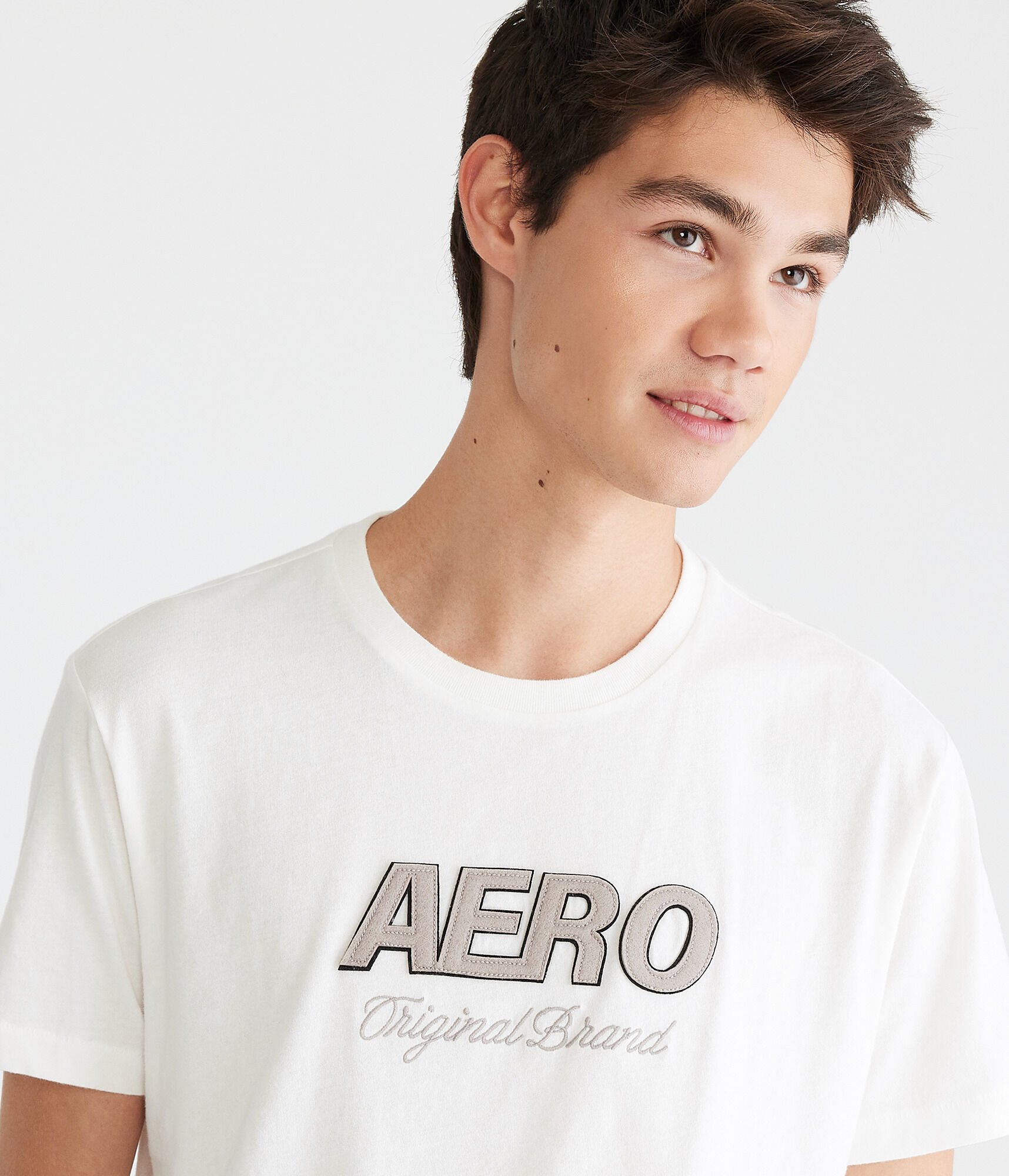 Aero Original Brand Appliqu&eacute; Graphic Tee