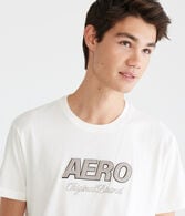Aero Original Brand Appliqué Graphic Tee