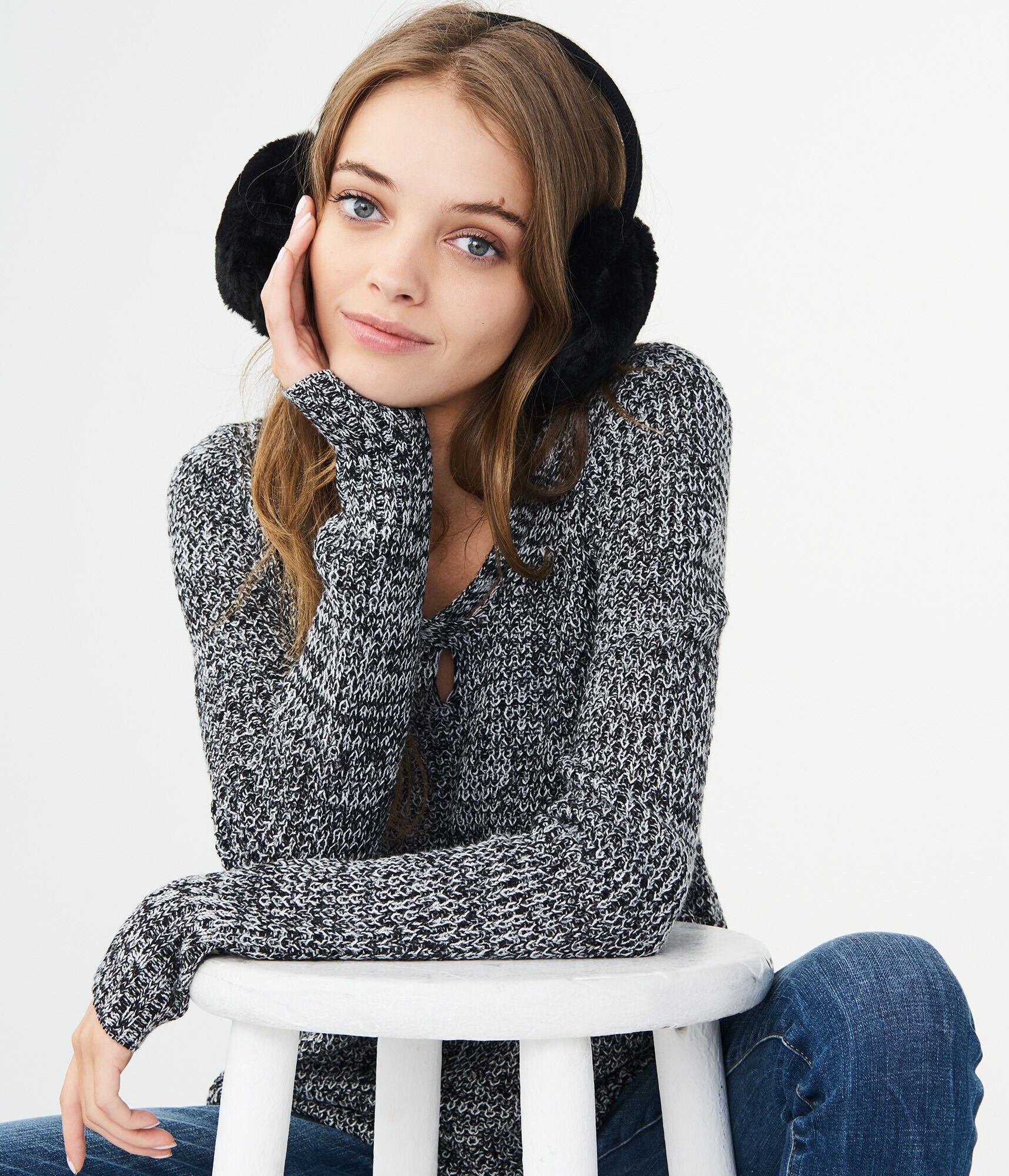 Solid Faux Fur Earmuffs