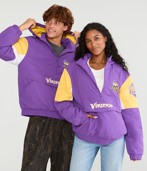 Minnesota Vikings Hooded Sideline Jacket Minnesota Vikings Hooded Sideline Jacket