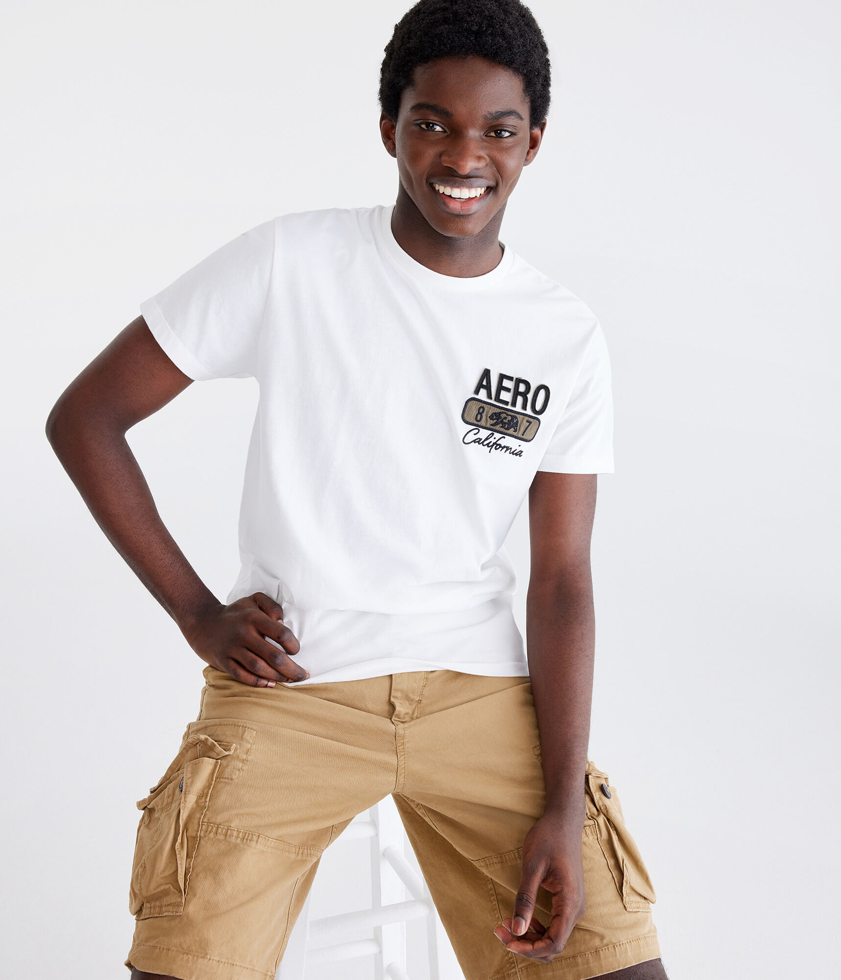 Aero California Appliqu&eacute; Graphic Tee