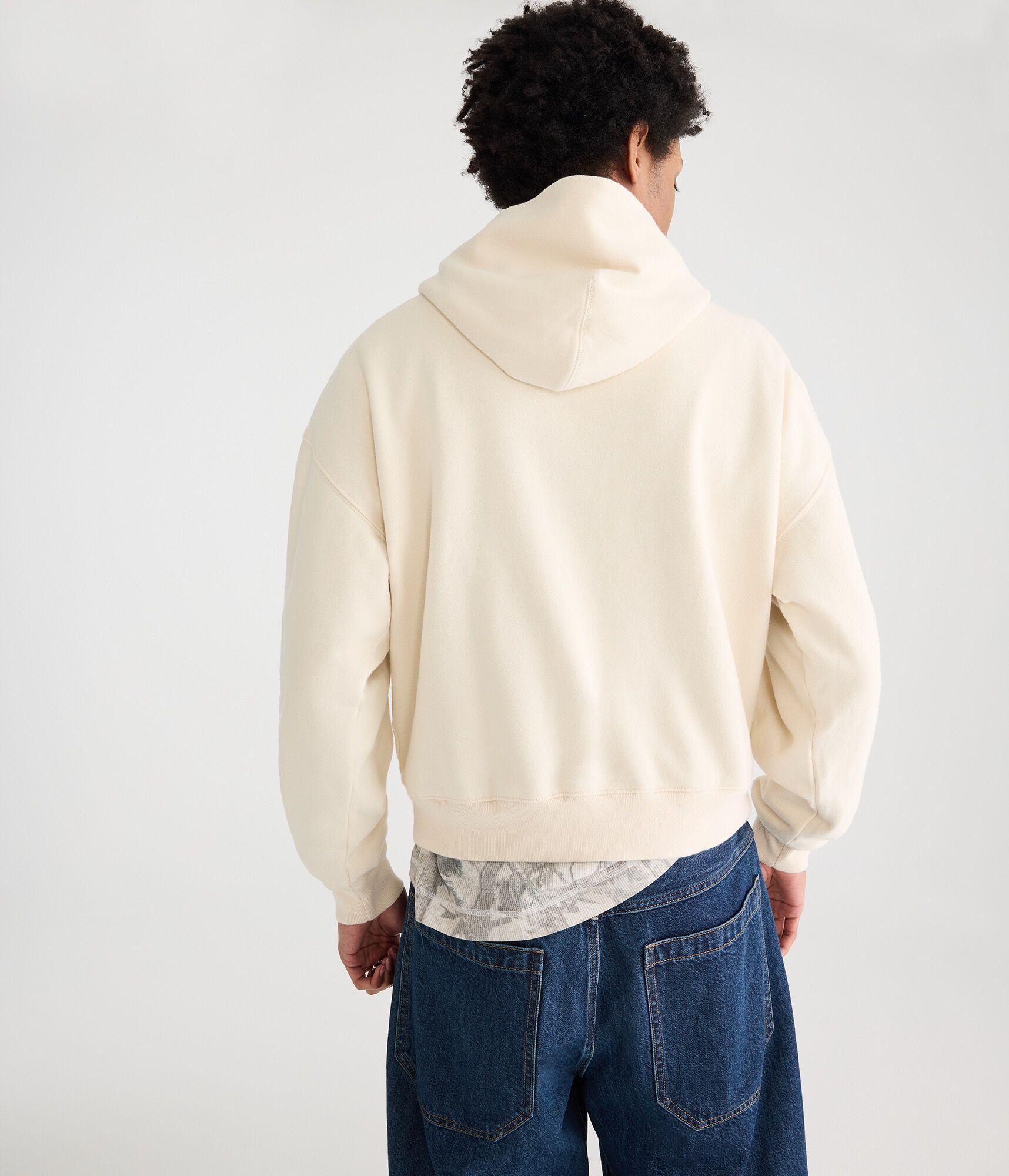 Cloud Soft Flames Boxy Pullover Hoodie