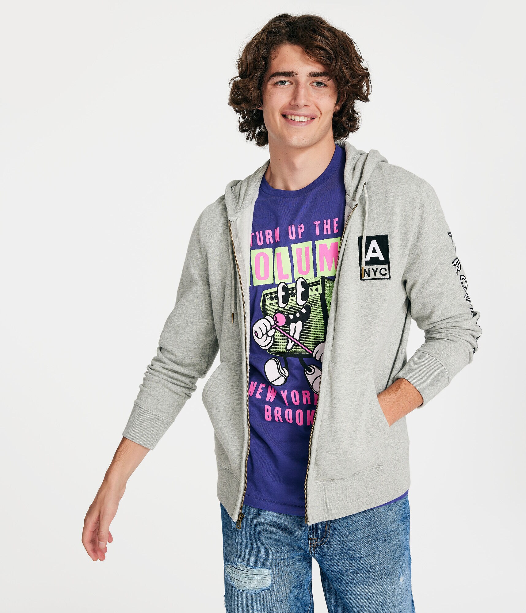 Turn Up The Volume Graphic Tee