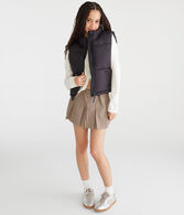 Lightweight Cropped Puffer Vest