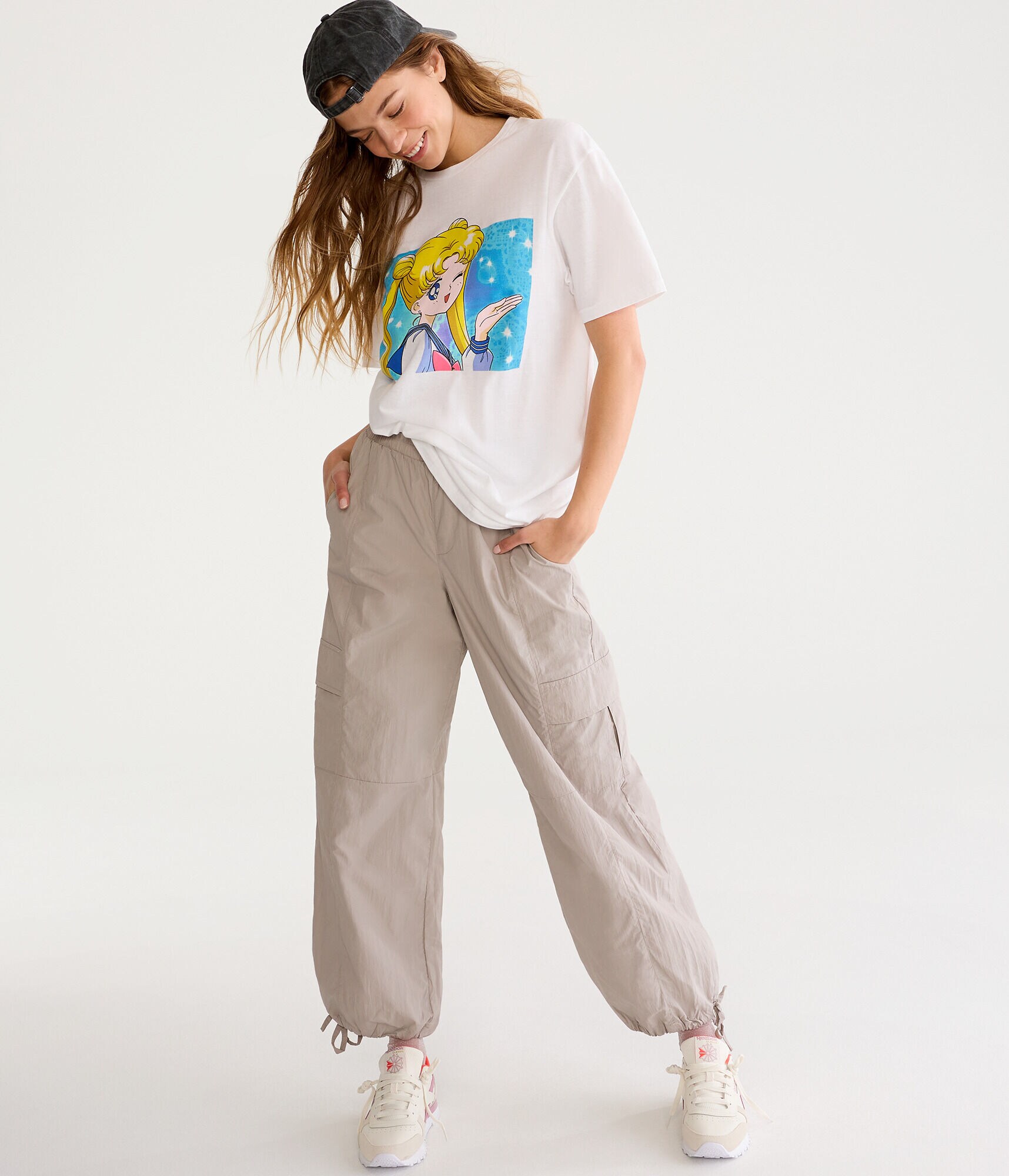 Sailor Moon Wink Boyfriend Graphic Tee