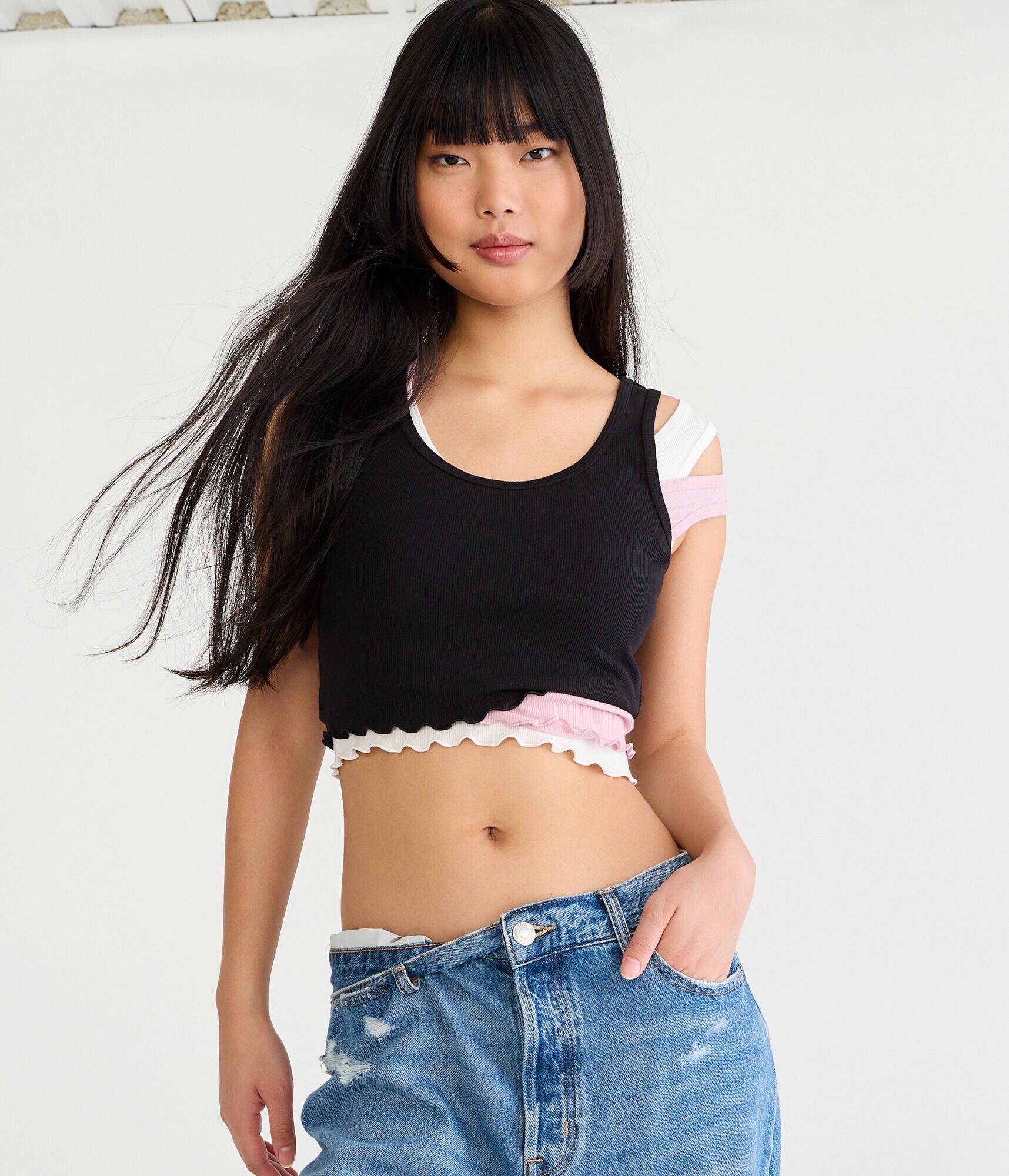 Solid Cropped Prep Tank