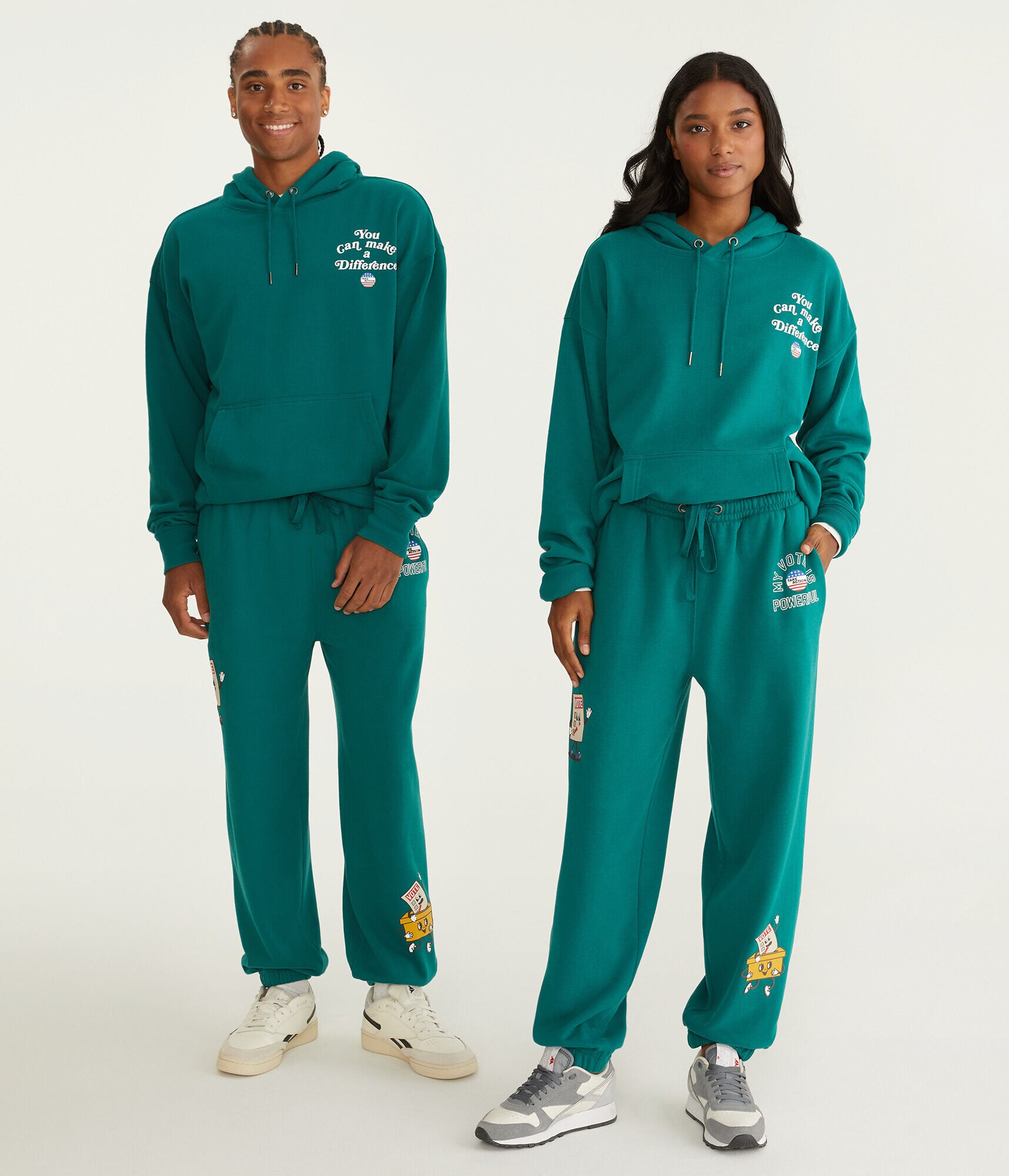 GLOBAL CITIZEN&reg; Vote Power Straight Leg Sweatpants