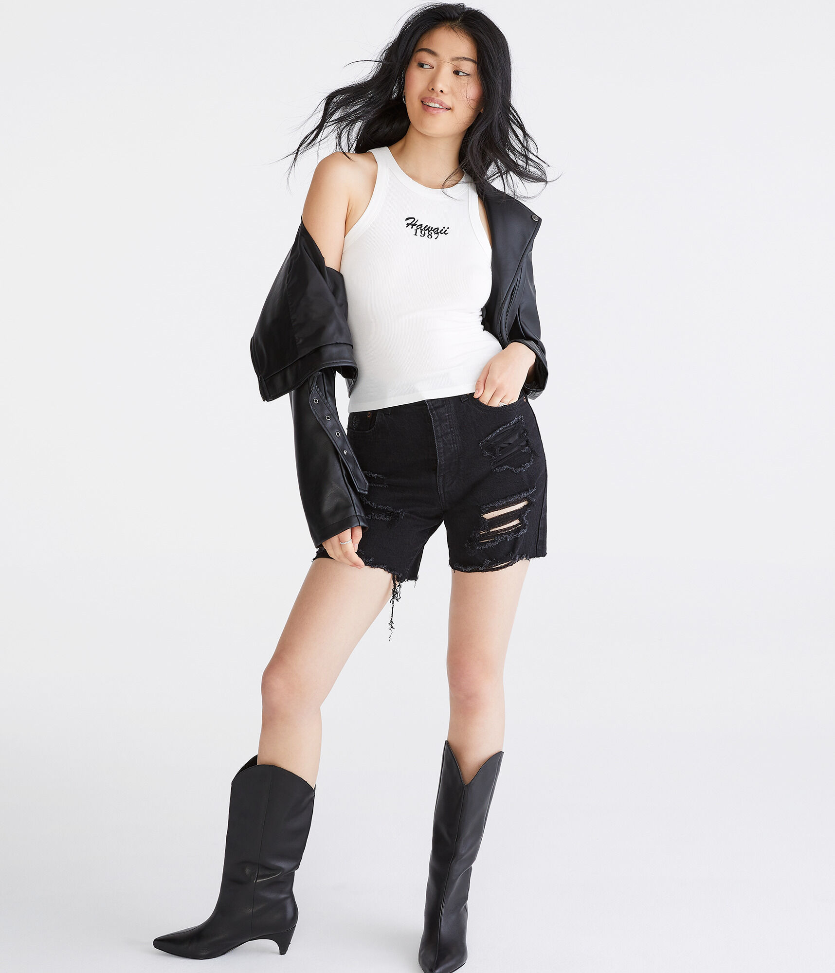 Seriously Soft Hawaii 1987 Ribbed Tank