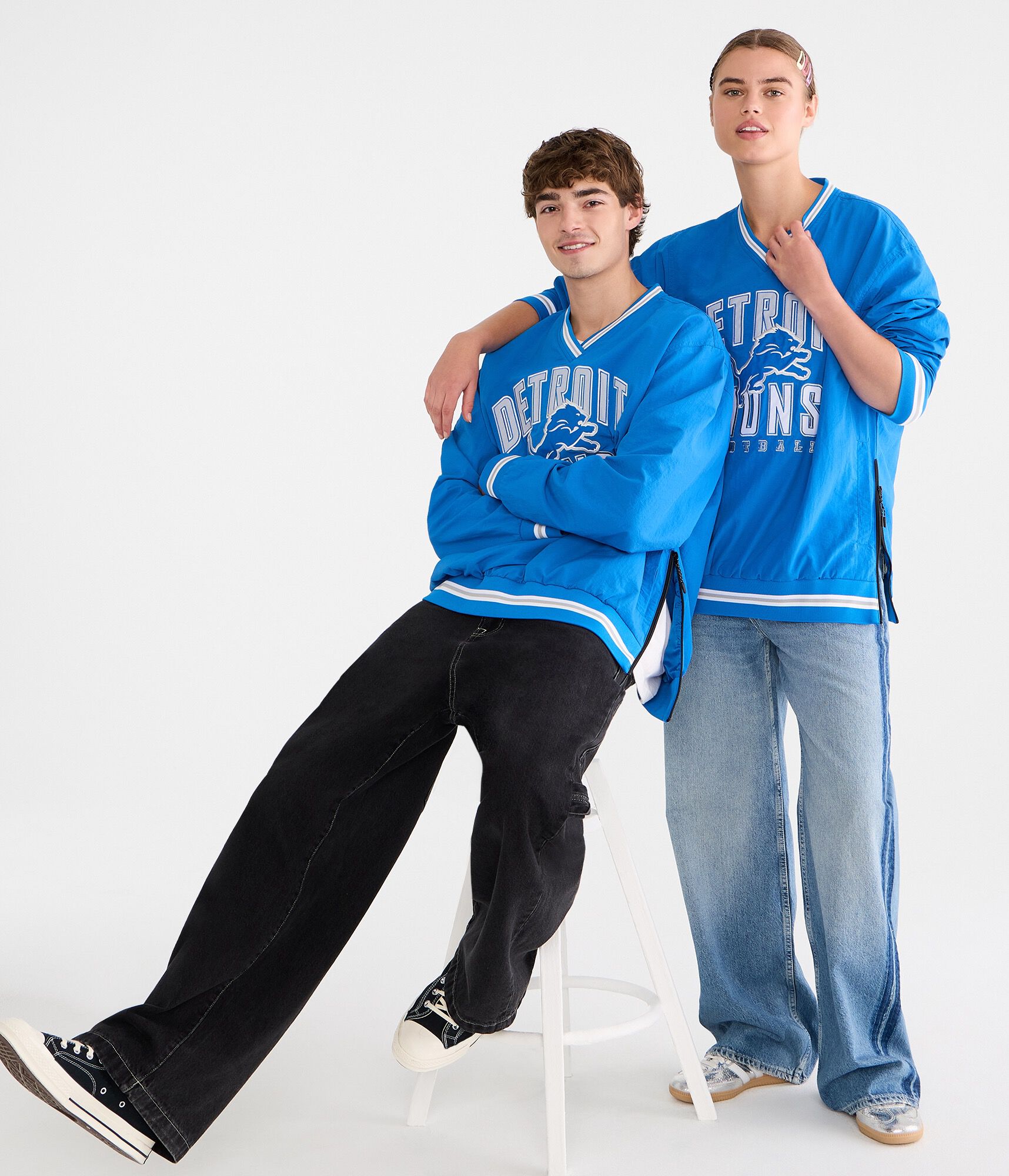 Detroit Lions Trainer's Jacket