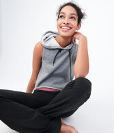 Sleeveless Crop Pullover Hoodie