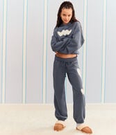 Demetra for Aero Heart Patch Pullover Hoodie