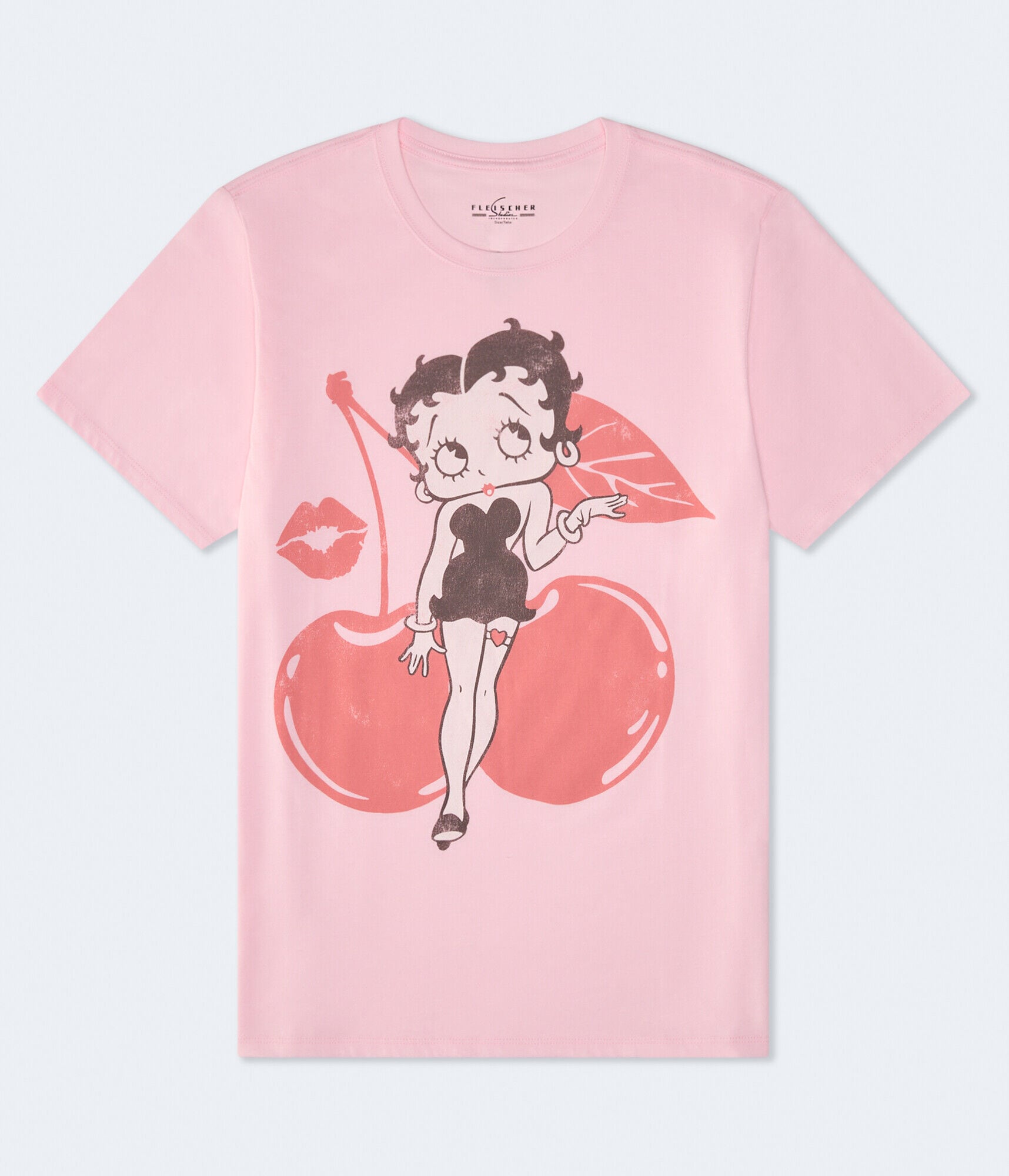 Betty Boop Cherries Oversized Graphic Tee