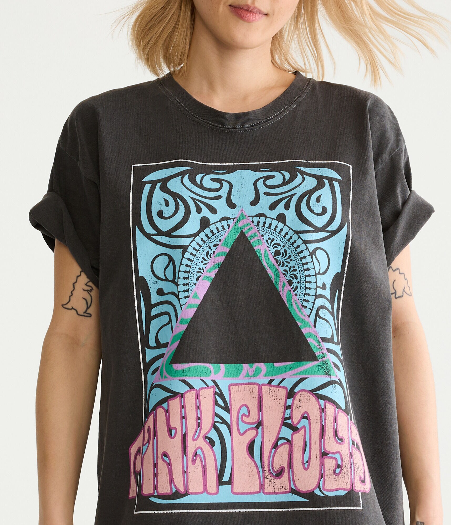 Pink Floyd Boyfriend Graphic Tee