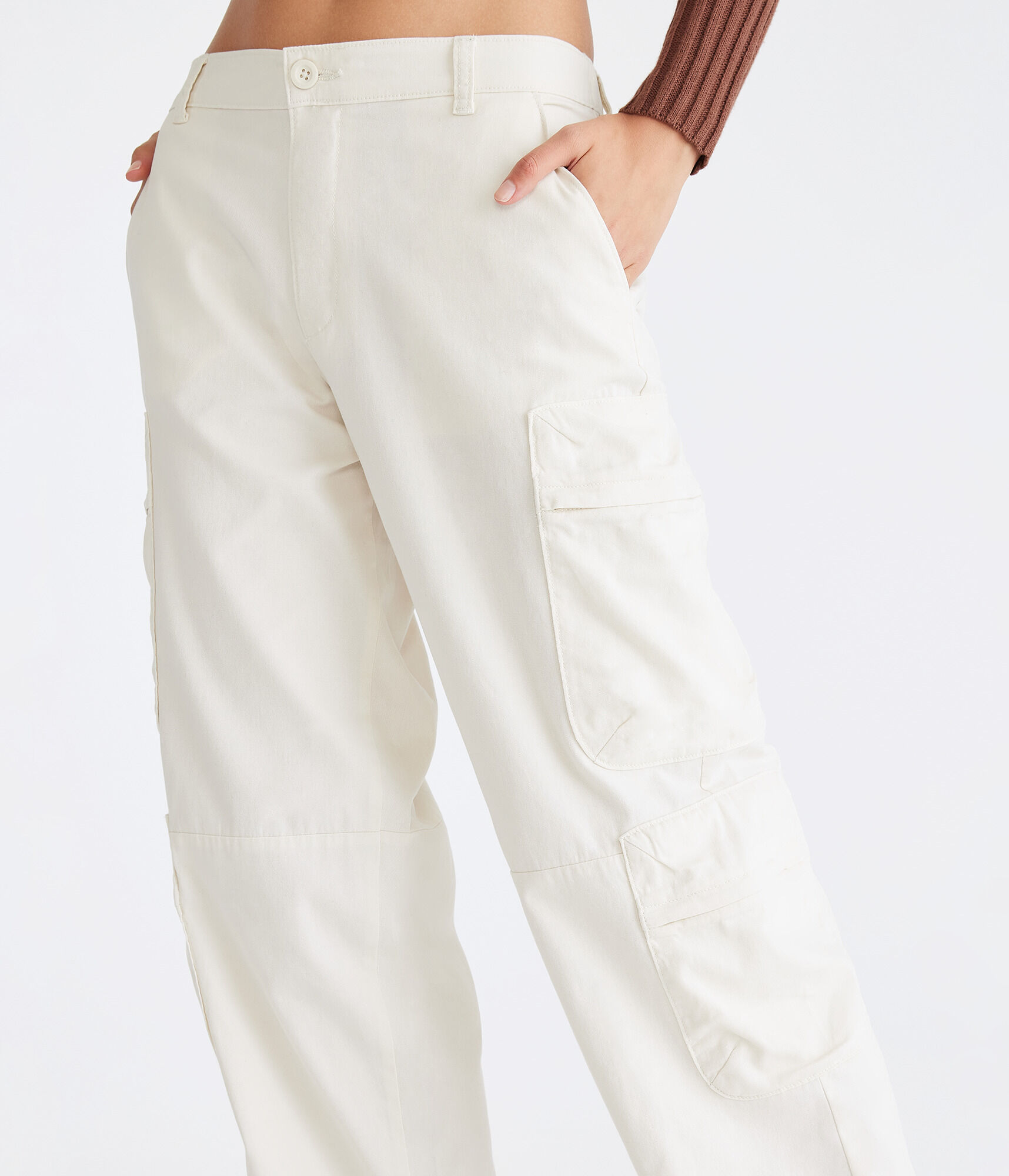 4-Pocket Twill Cargo Pants