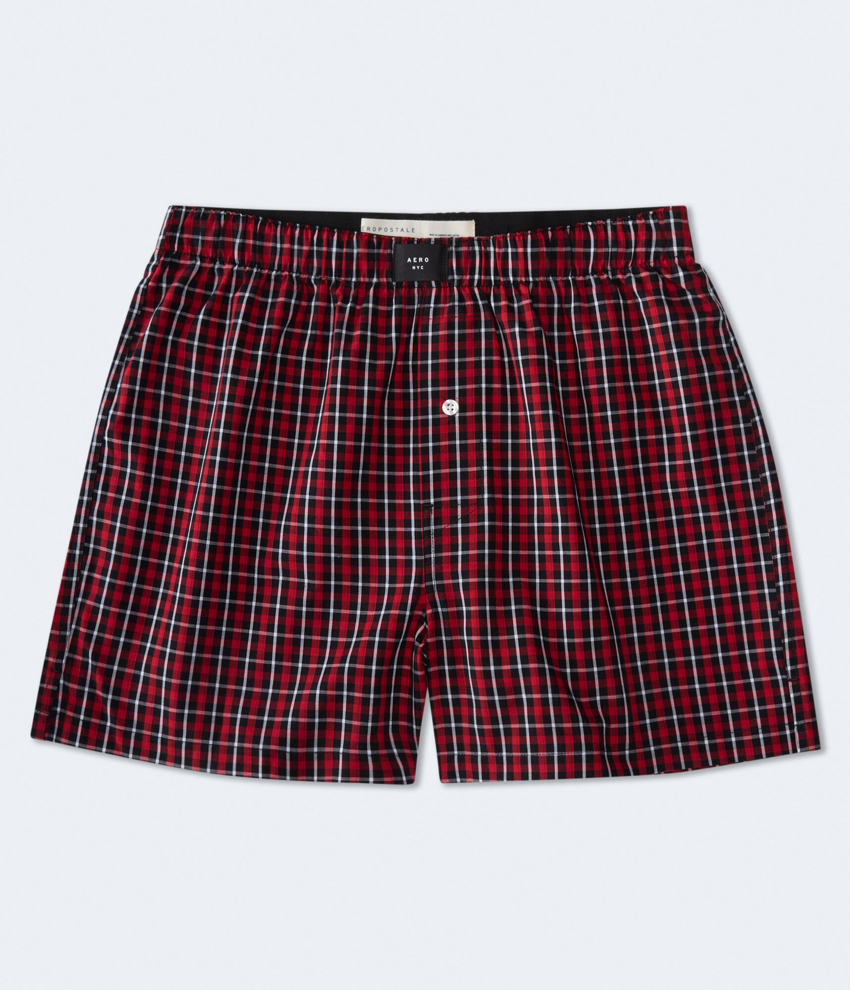 Small Plaid 4" Woven Boxers