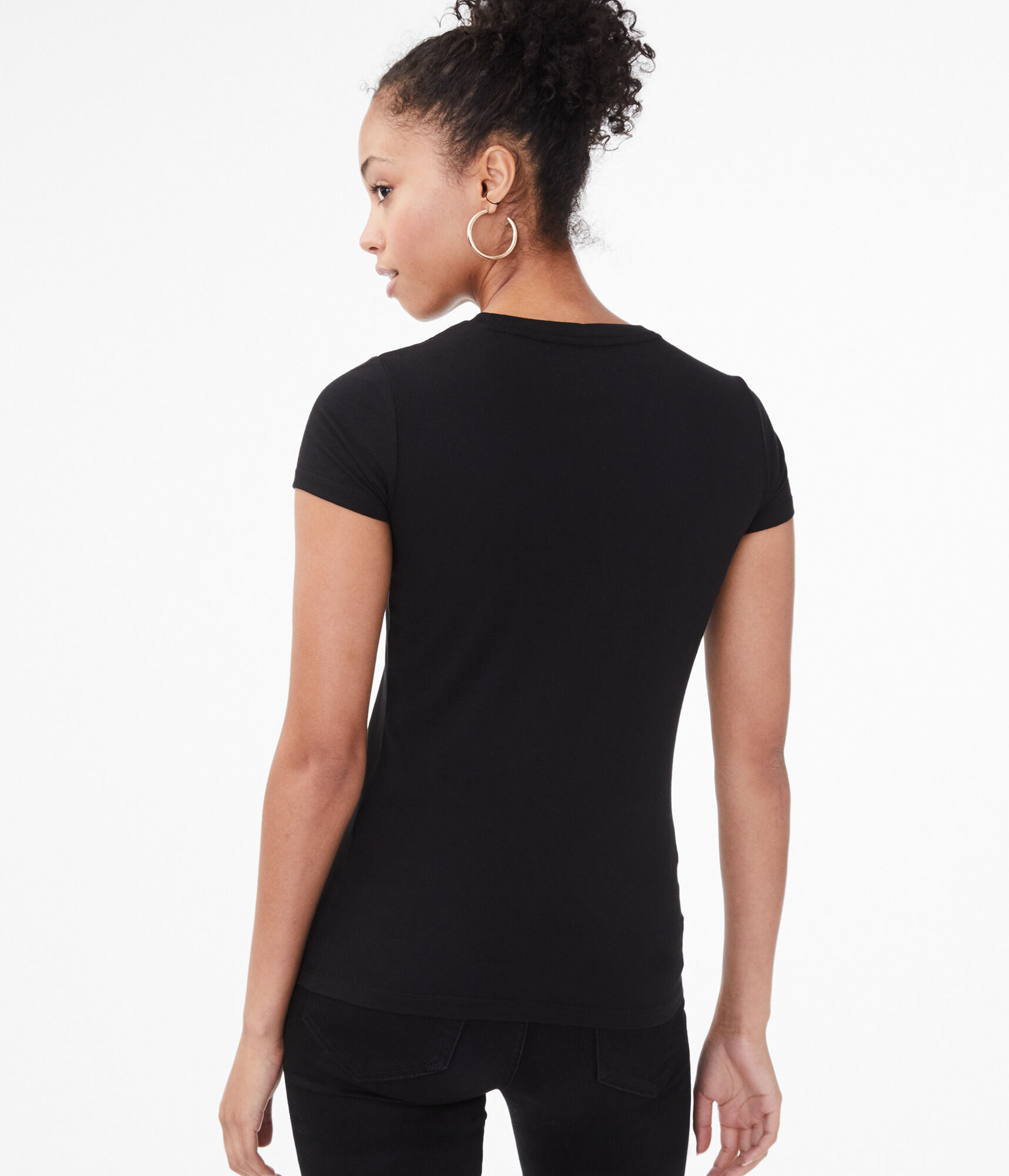 Floral "A" Graphic Tee