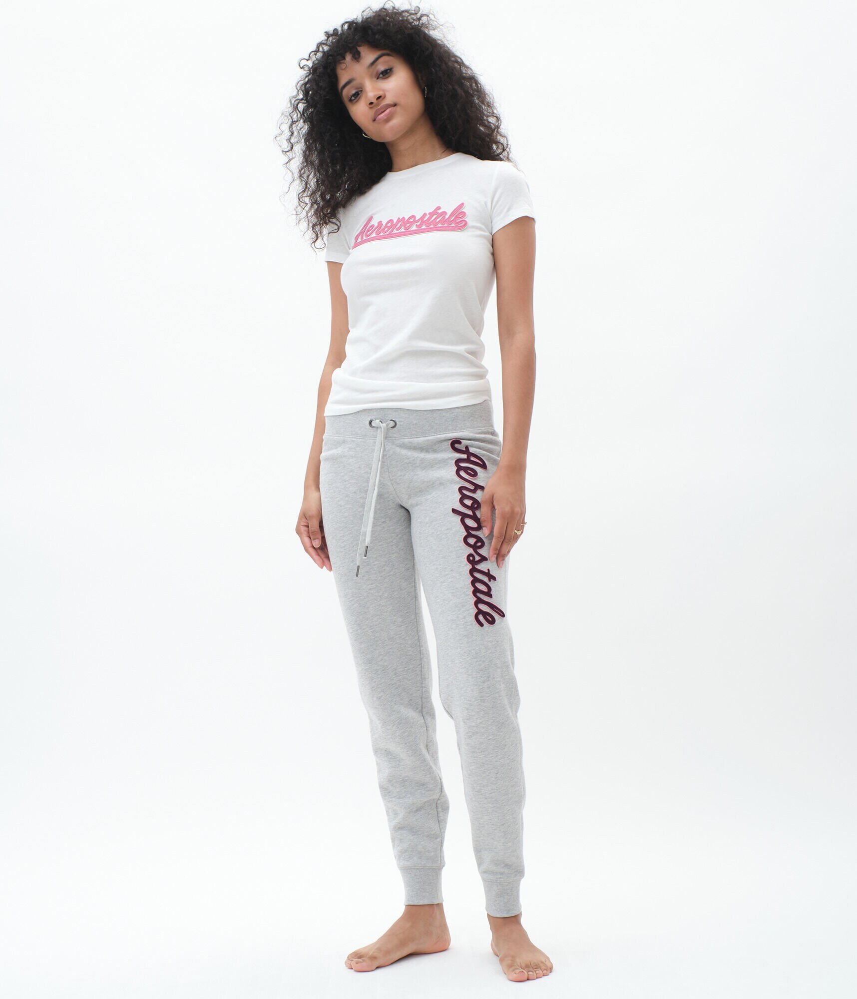 Aeropostale Logo Jogger Sweatpants