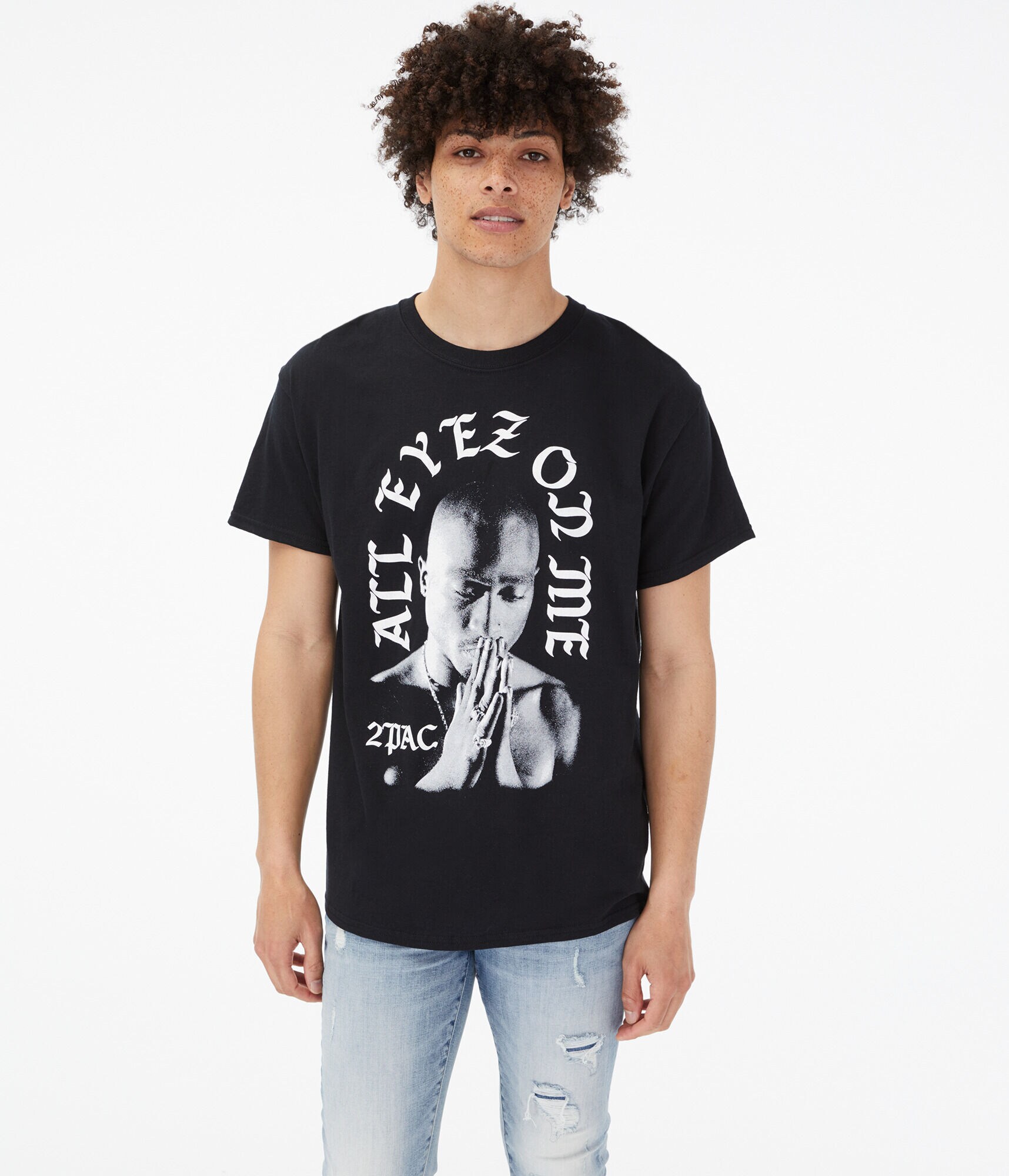Tupac All Eyez On Me Graphic Tee - Main Image