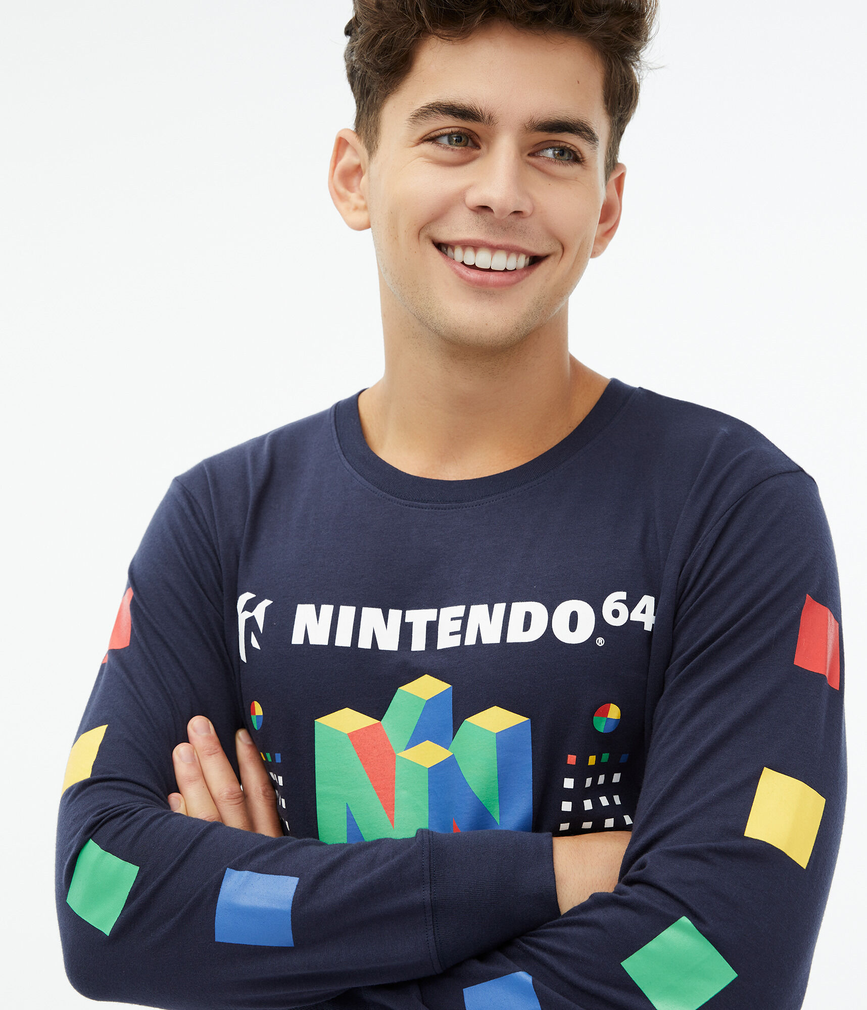 Graphic Tshirt N64 Long Sleeve Nintendo New York Merch N8ntendo