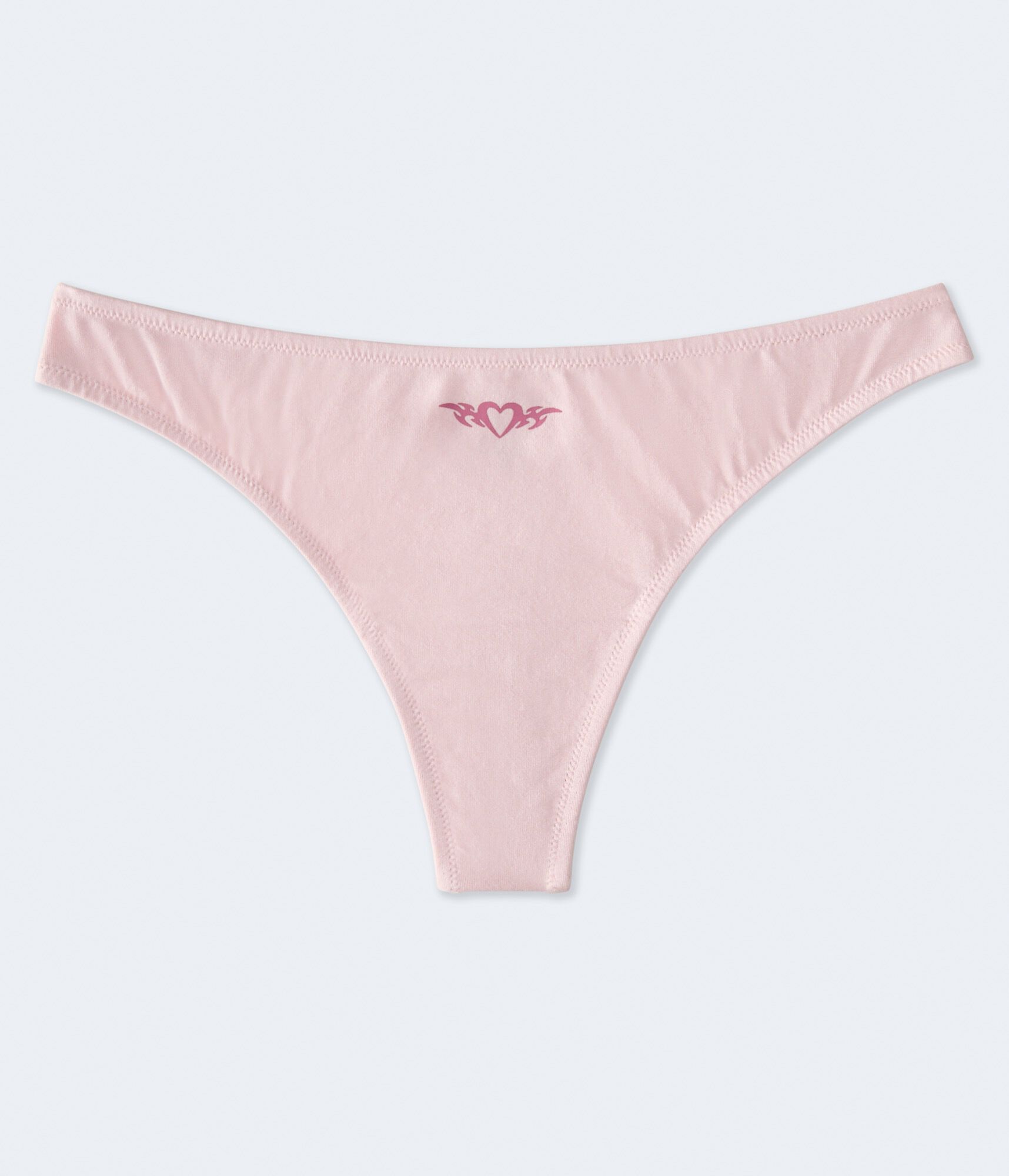 Heart Tattoo Low-Rise Thong