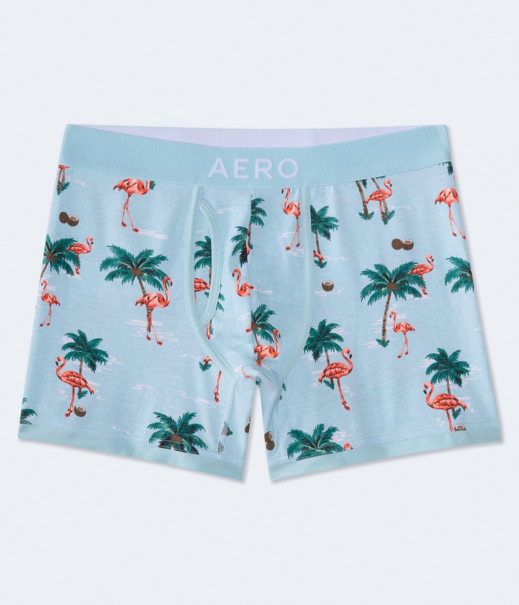 Flamingo Palms 4.5" Boxer Brief