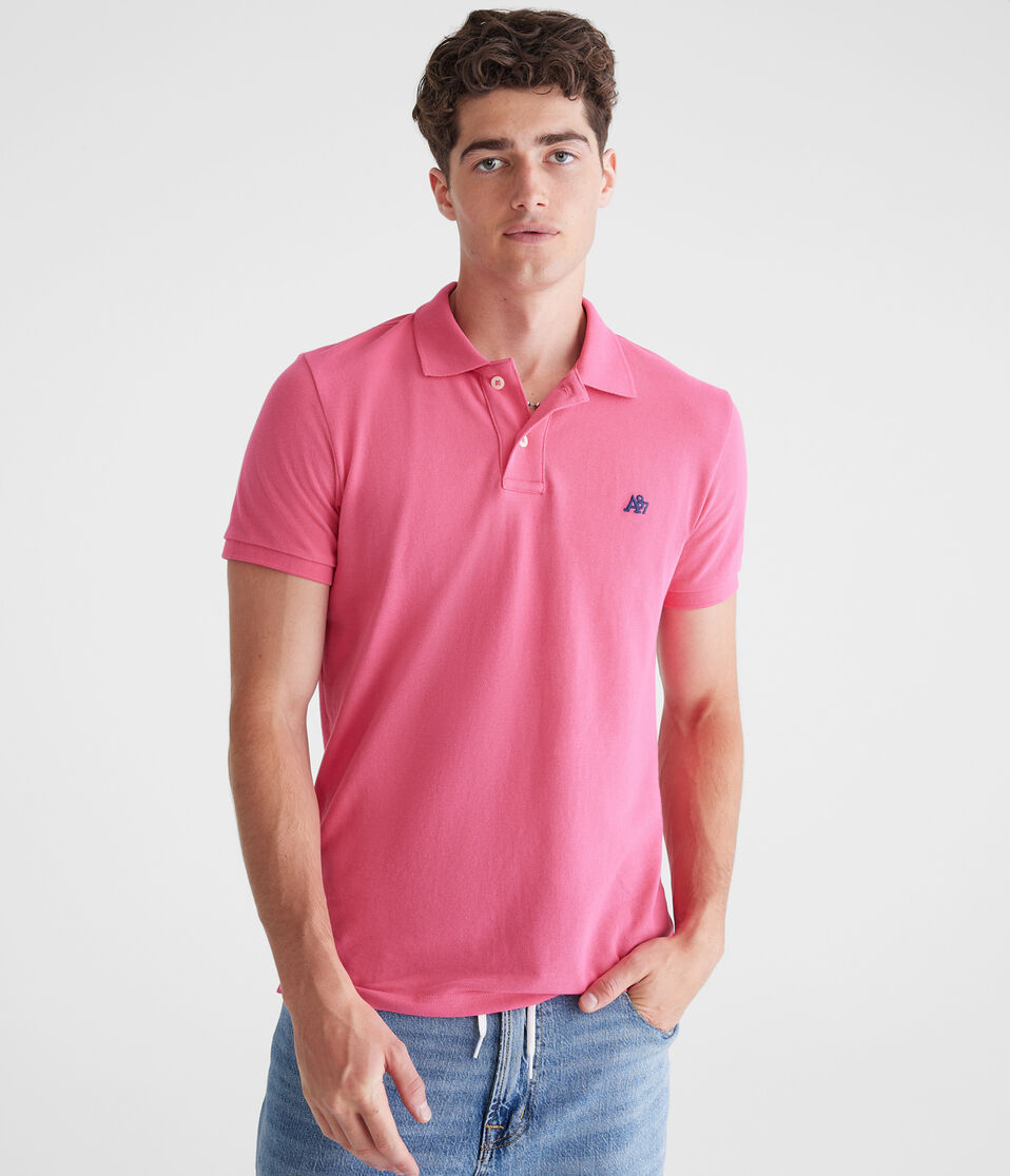 Eco A87 Logo Piqué Polo