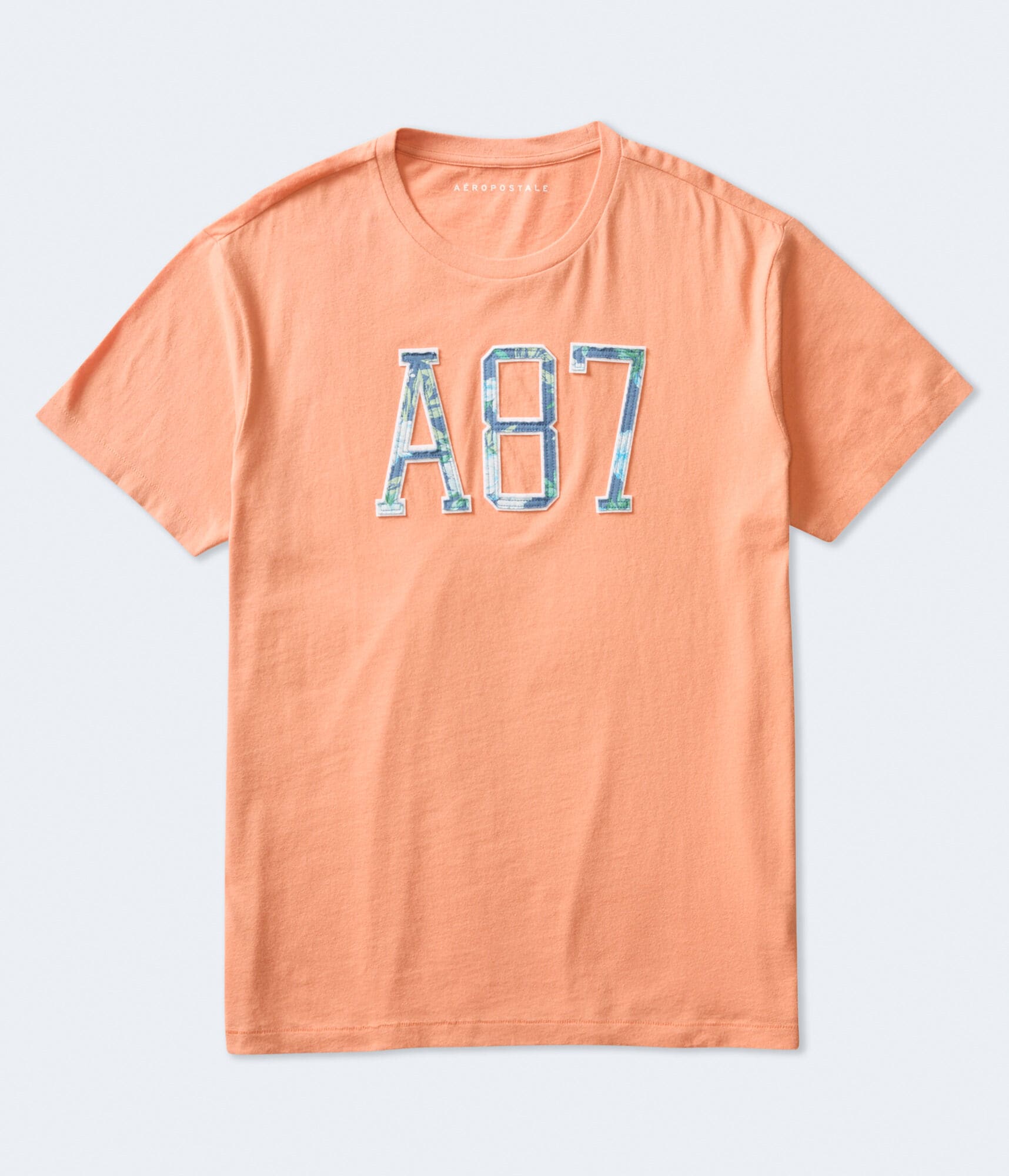 A87 Floral Fill Appliqu&eacute; Graphic Tee