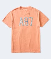 A87 Floral Fill Appliqué Graphic Tee