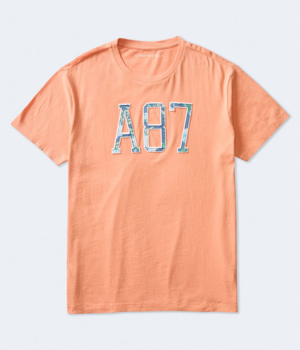 A87 Floral Fill Appliqué Graphic Tee