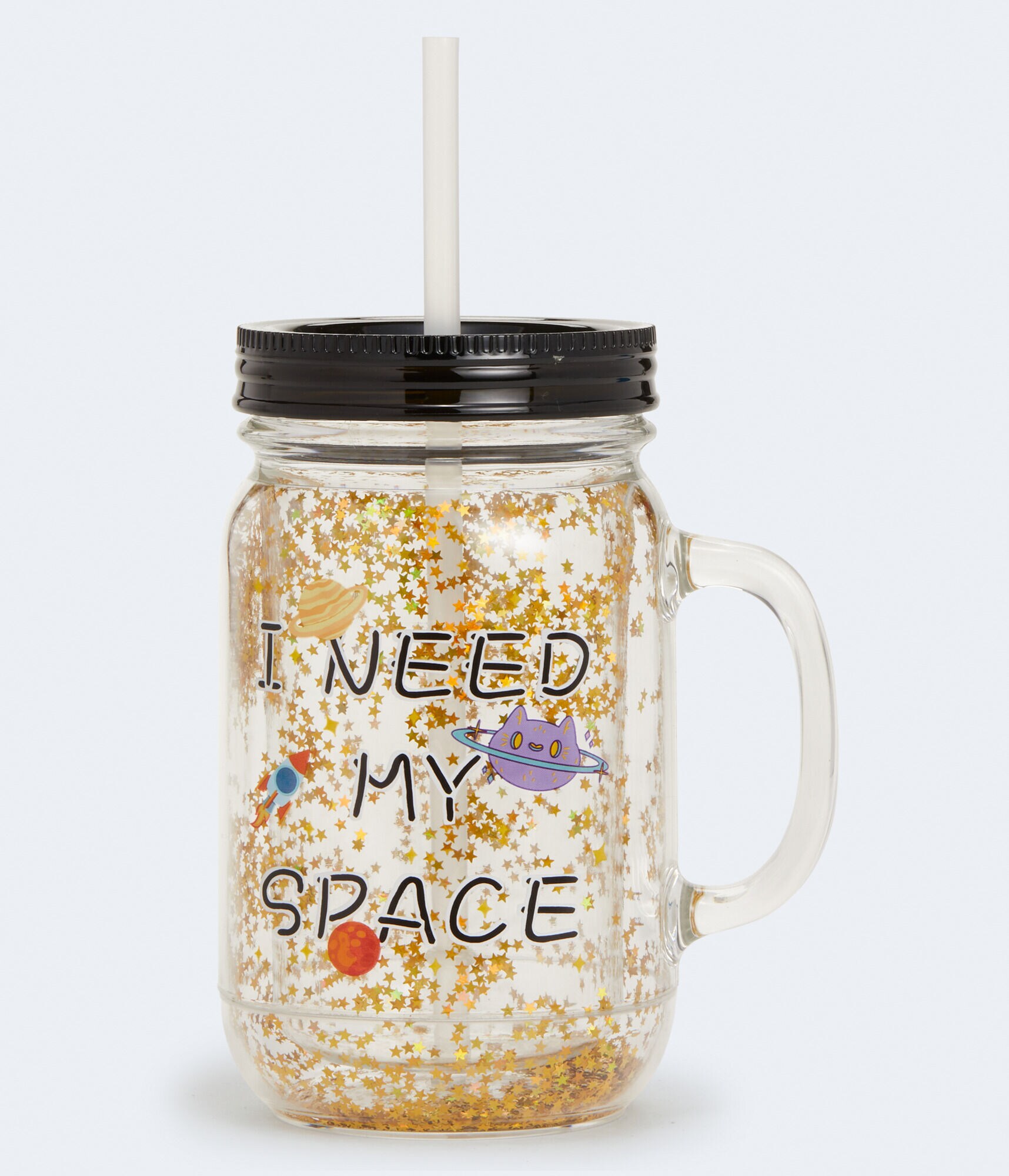 I Need My Space Mason Jar