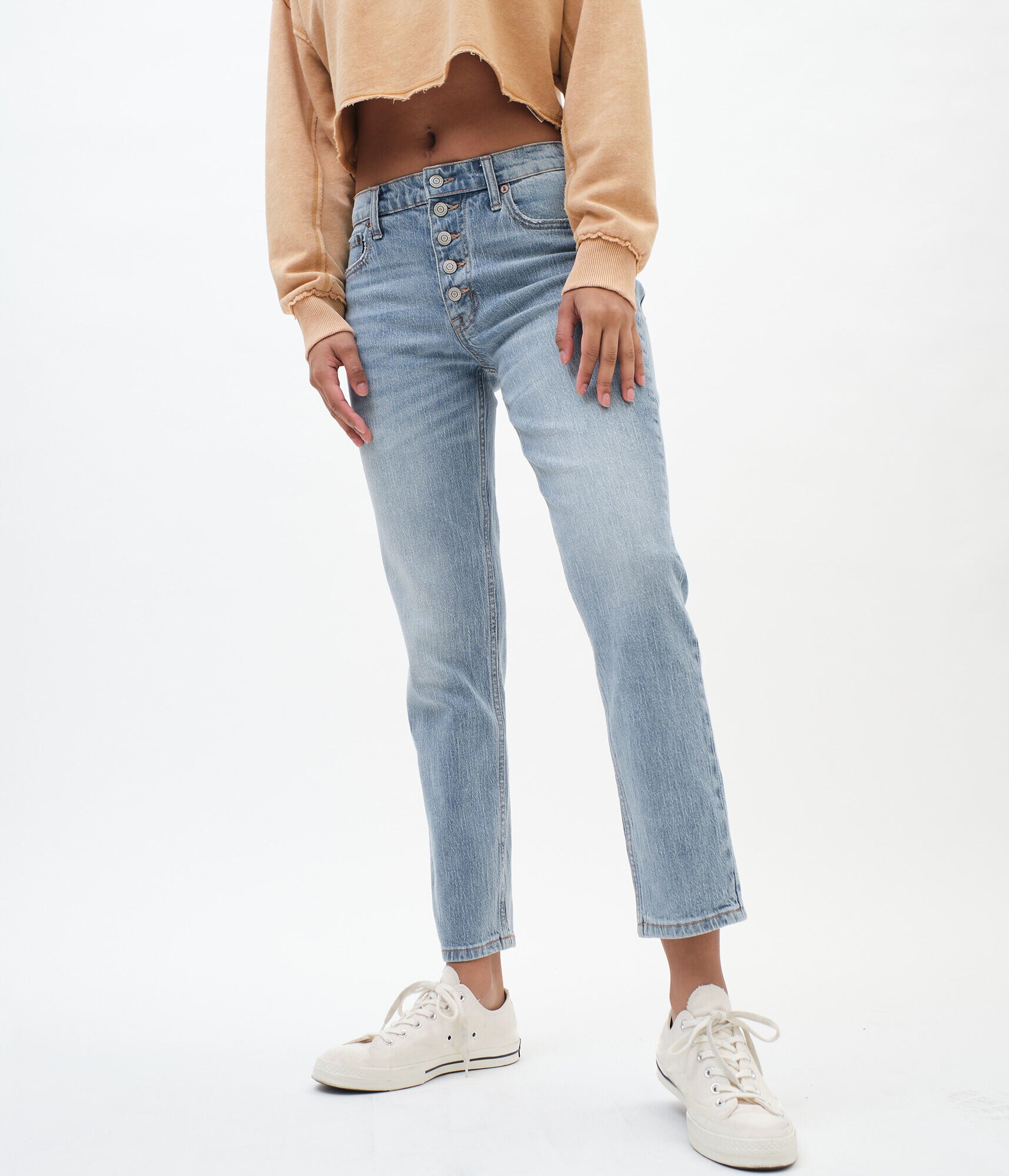 mom jeans aeropostale