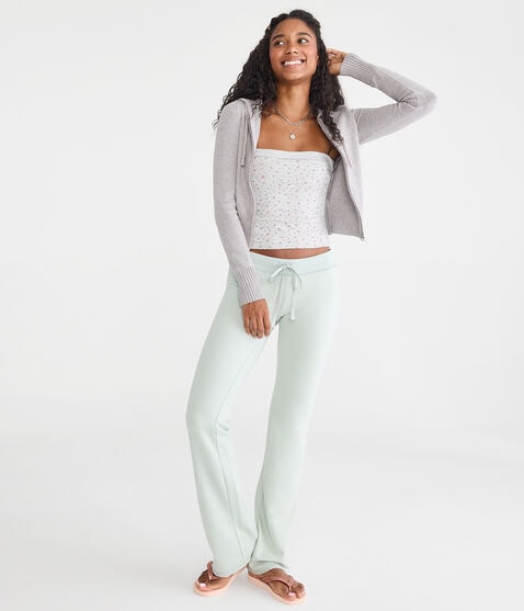 Cloud Soft Solid Fit & Flare Sweatpants