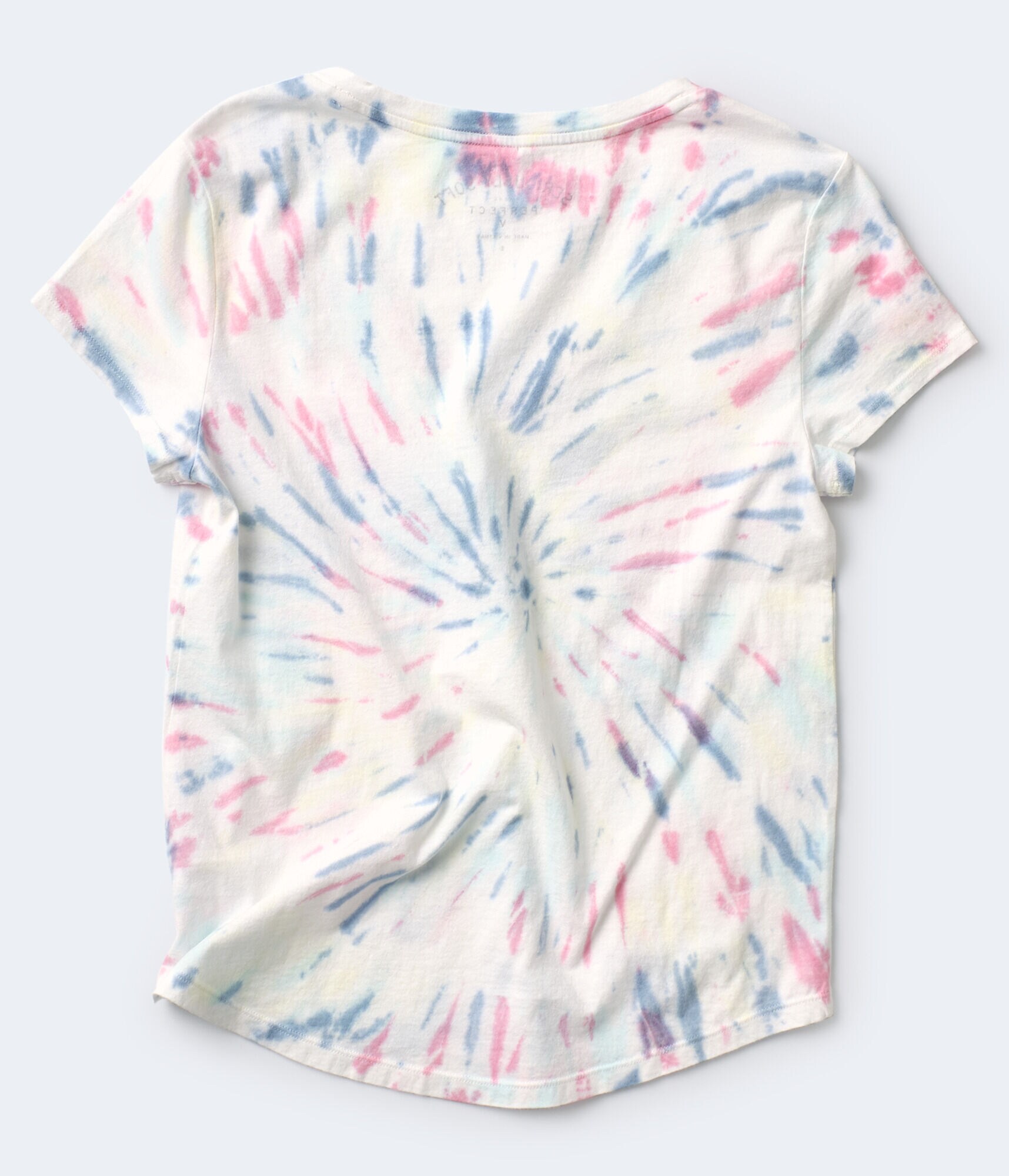 Seriously Soft Tie-Dye Swirl V-Neck Tee