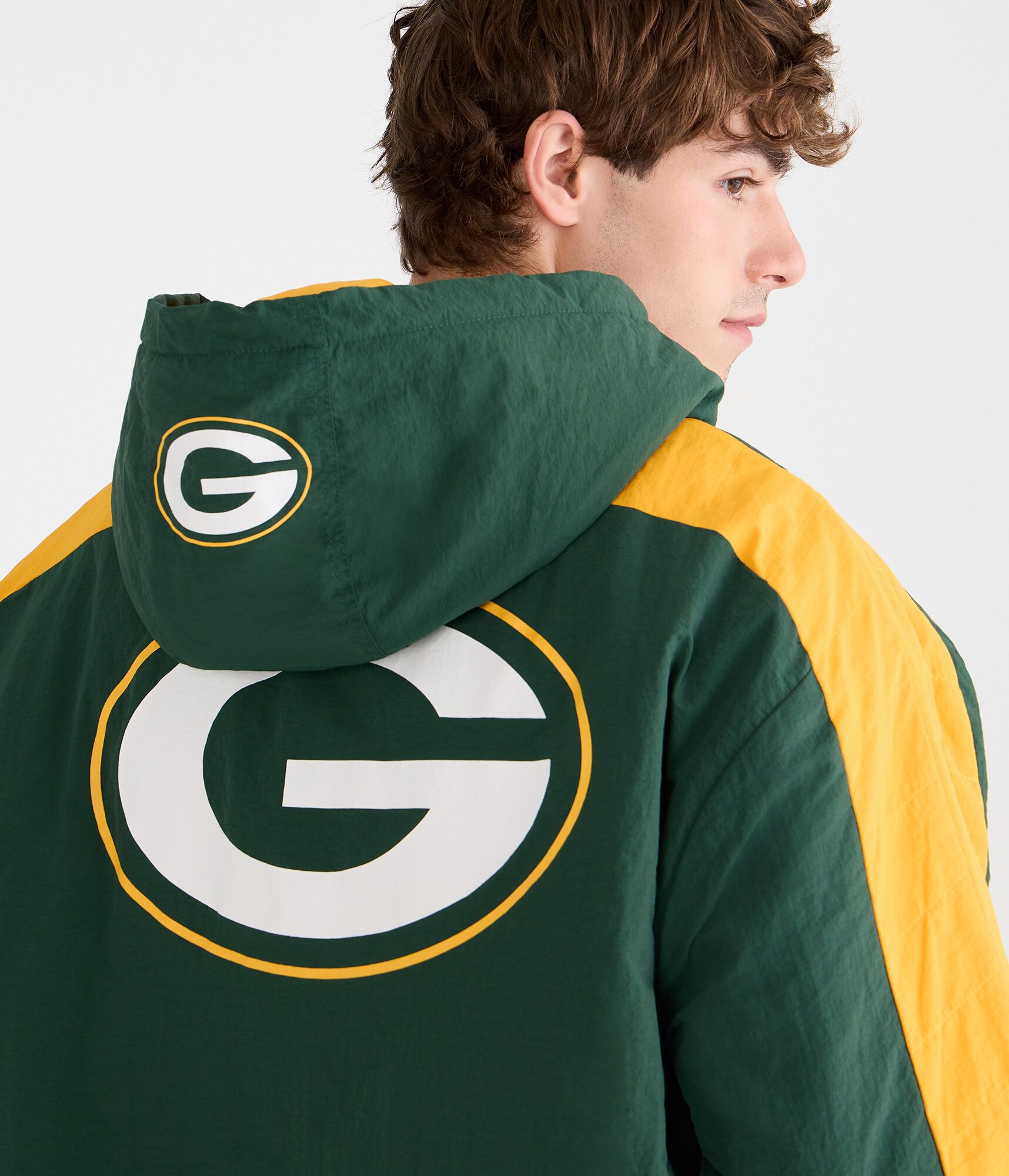 Green Bay Packers Hooded Sideline Jacket