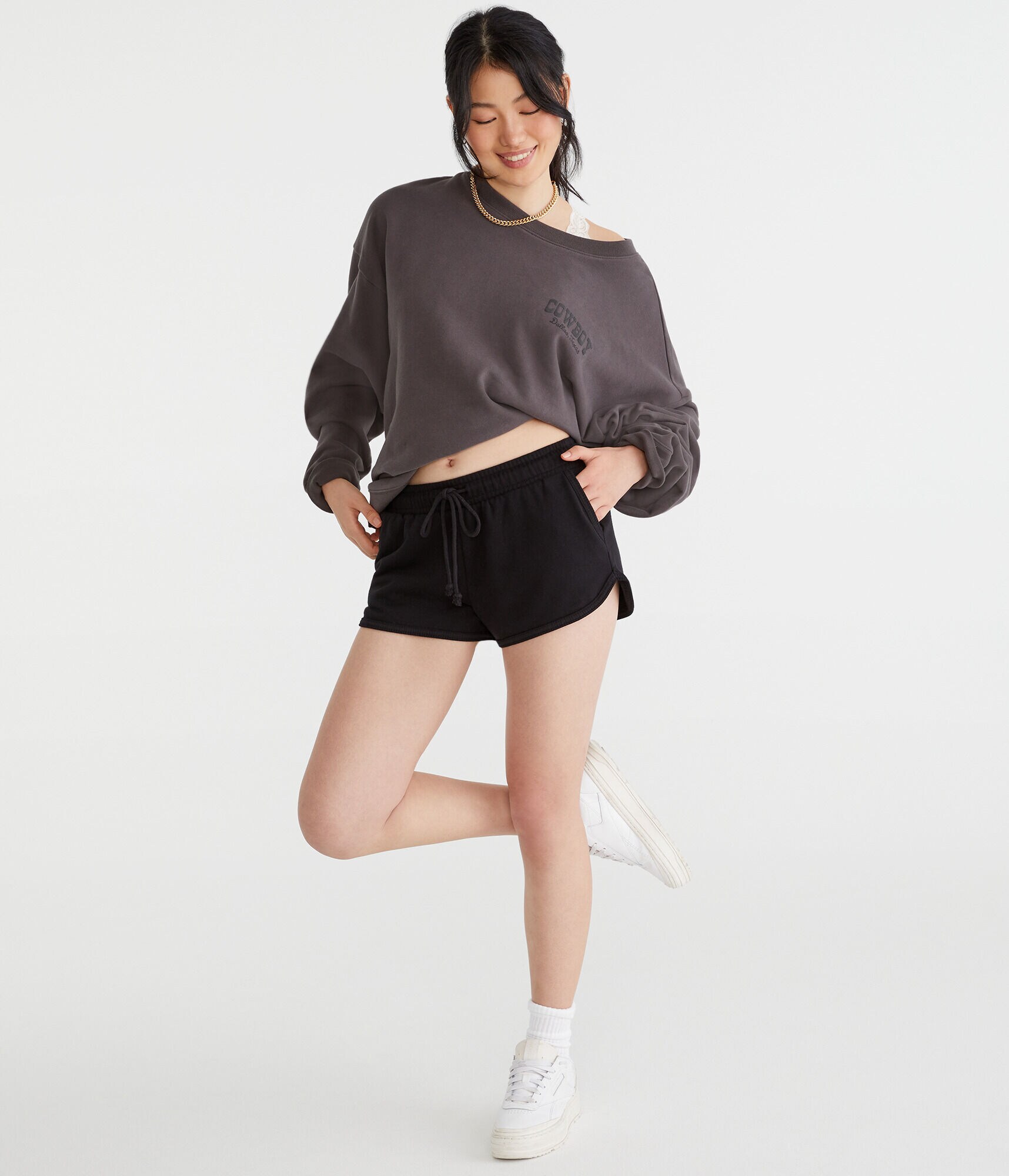 High-Rise Dolphin Shorts