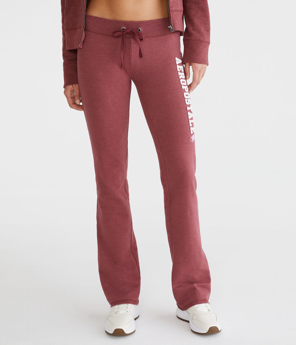 Aeropostale Rose Fit & Flare Sweatpants