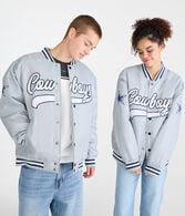 Dallas Cowboys Satin Bomber Jacket