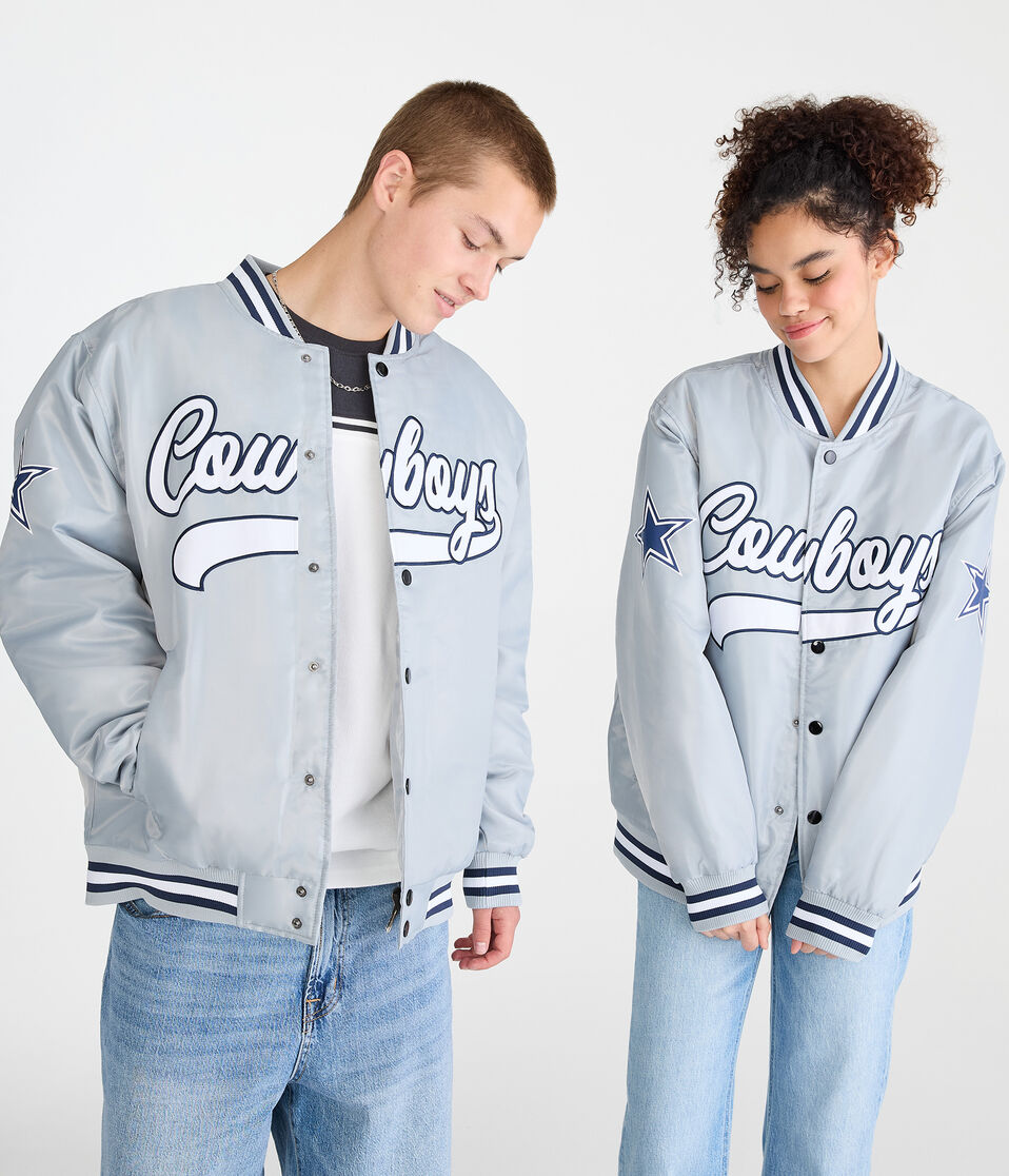 Dallas Cowboys Satin Bomber Jacket