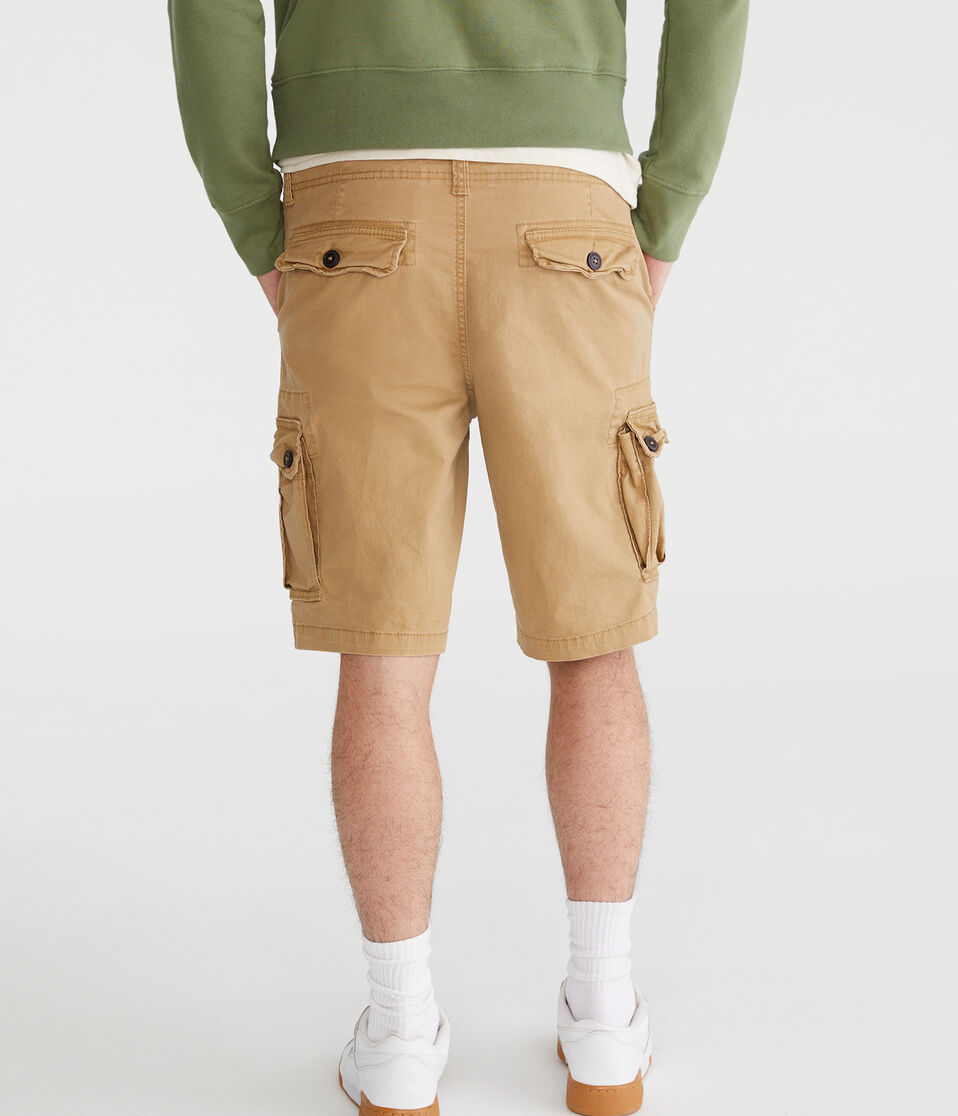 Stretch Twill Cargo Shorts 10"